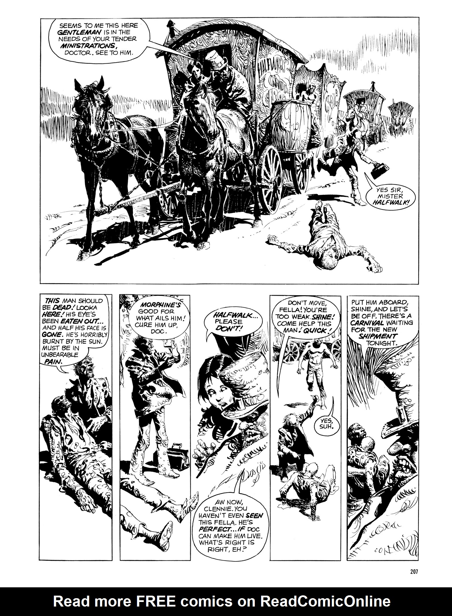 Read online Eerie Archives comic -  Issue # TPB 14 - 208