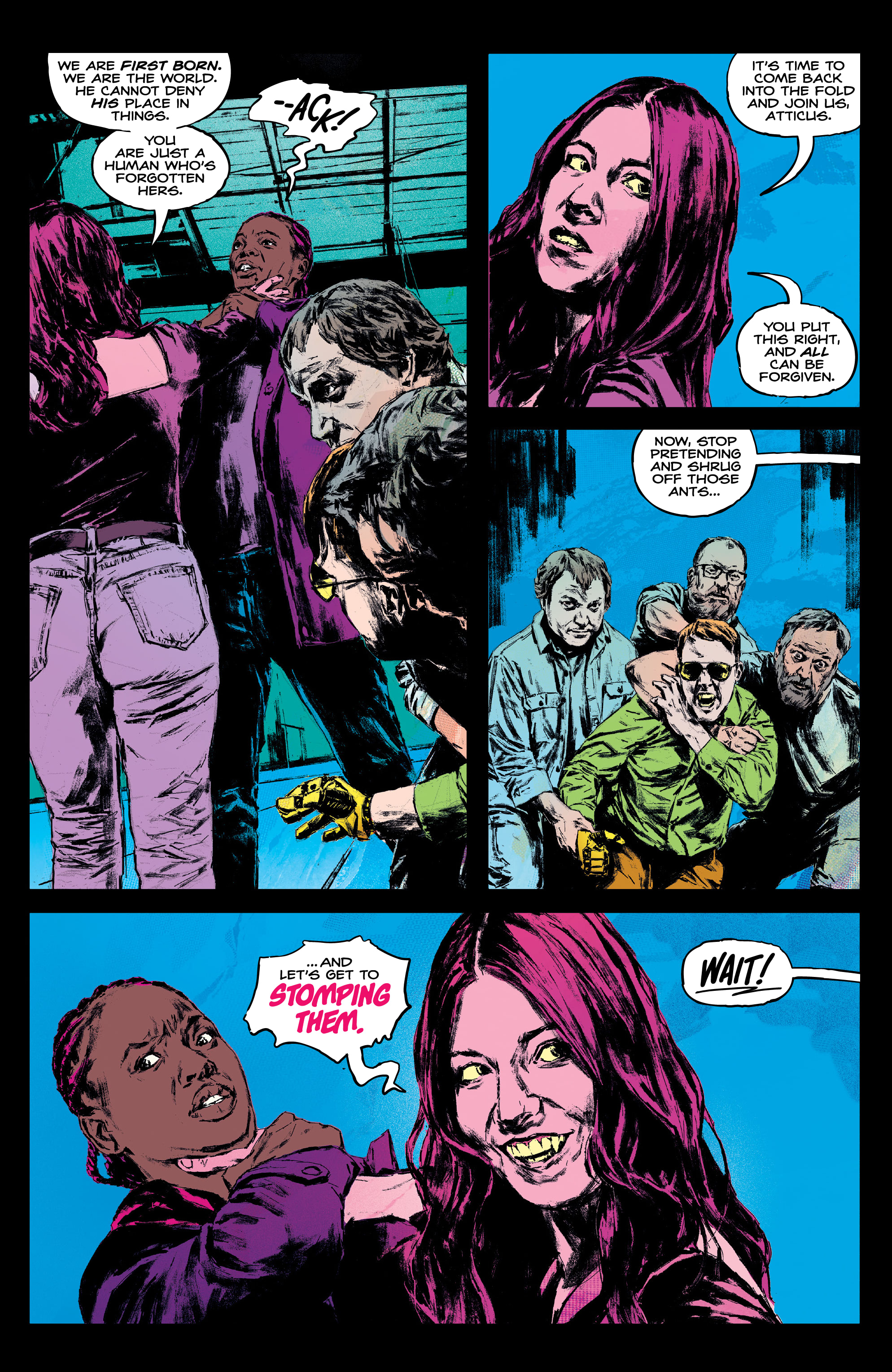 Read online Blood Stained Teeth comic -  Issue #10 - 11