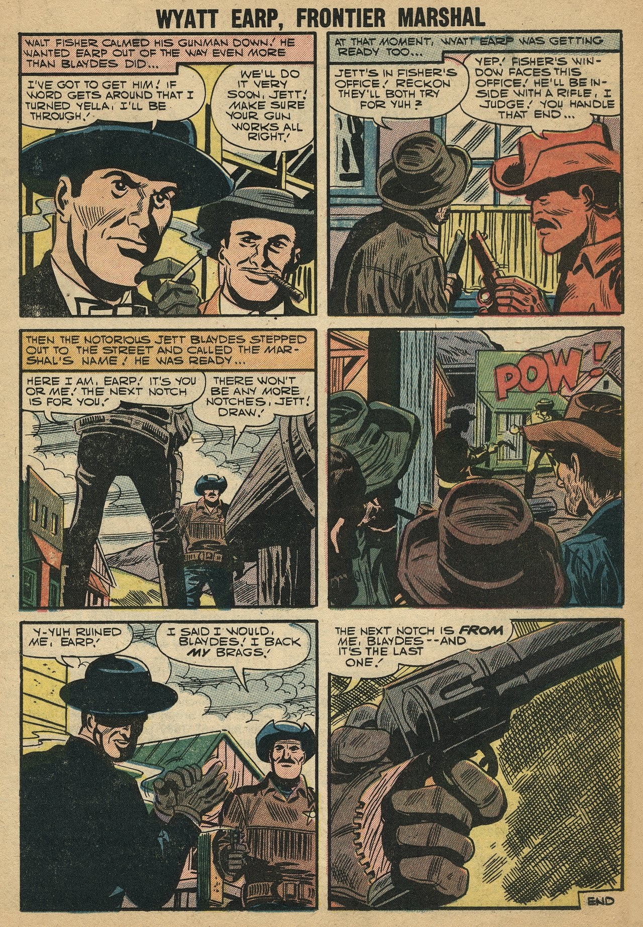 Read online Wyatt Earp Frontier Marshal comic -  Issue #17 - 17