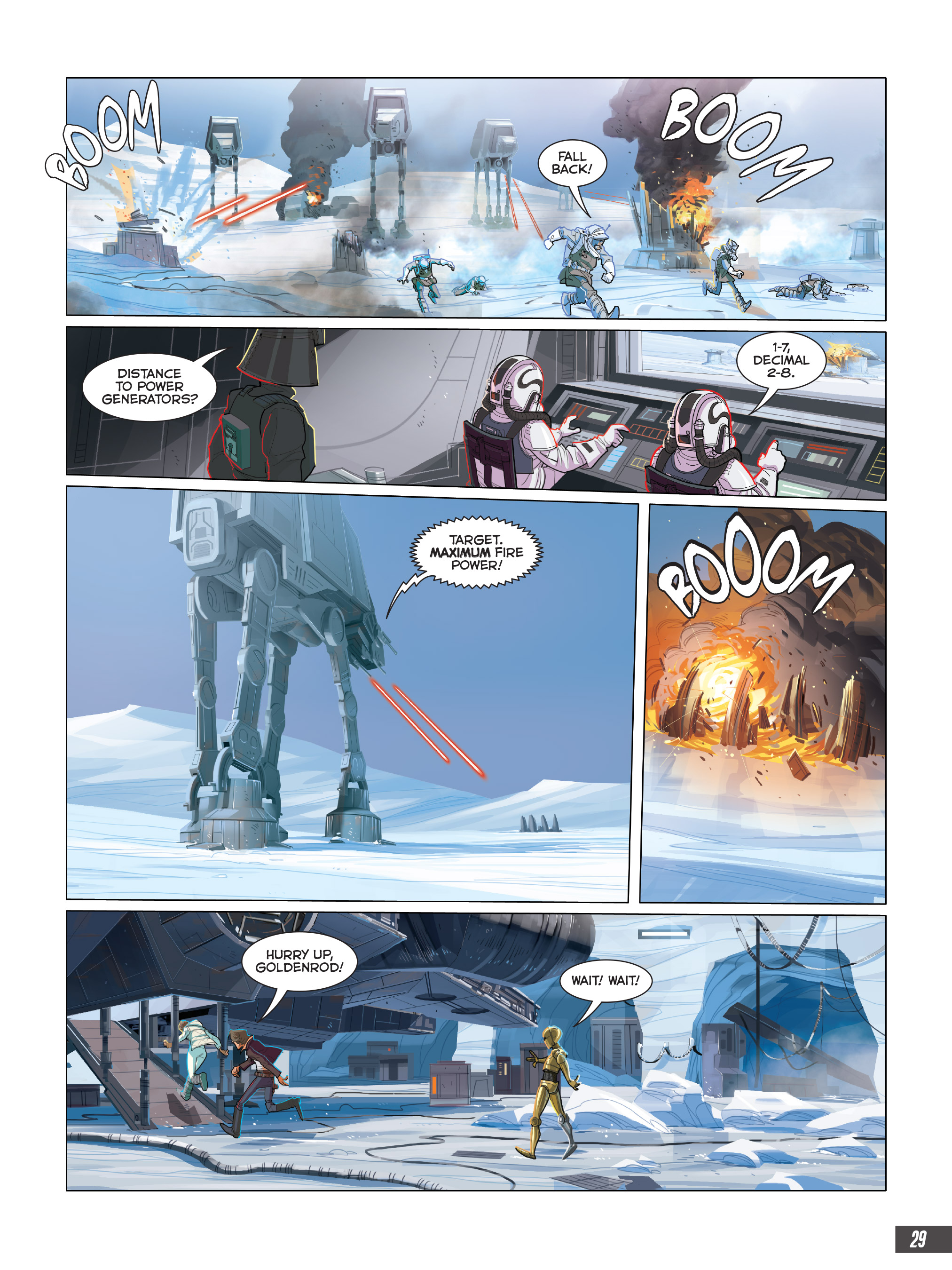 Read online Star Wars: The Empire Strikes Back Graphic Novel Adaptation comic -  Issue # Full - 28