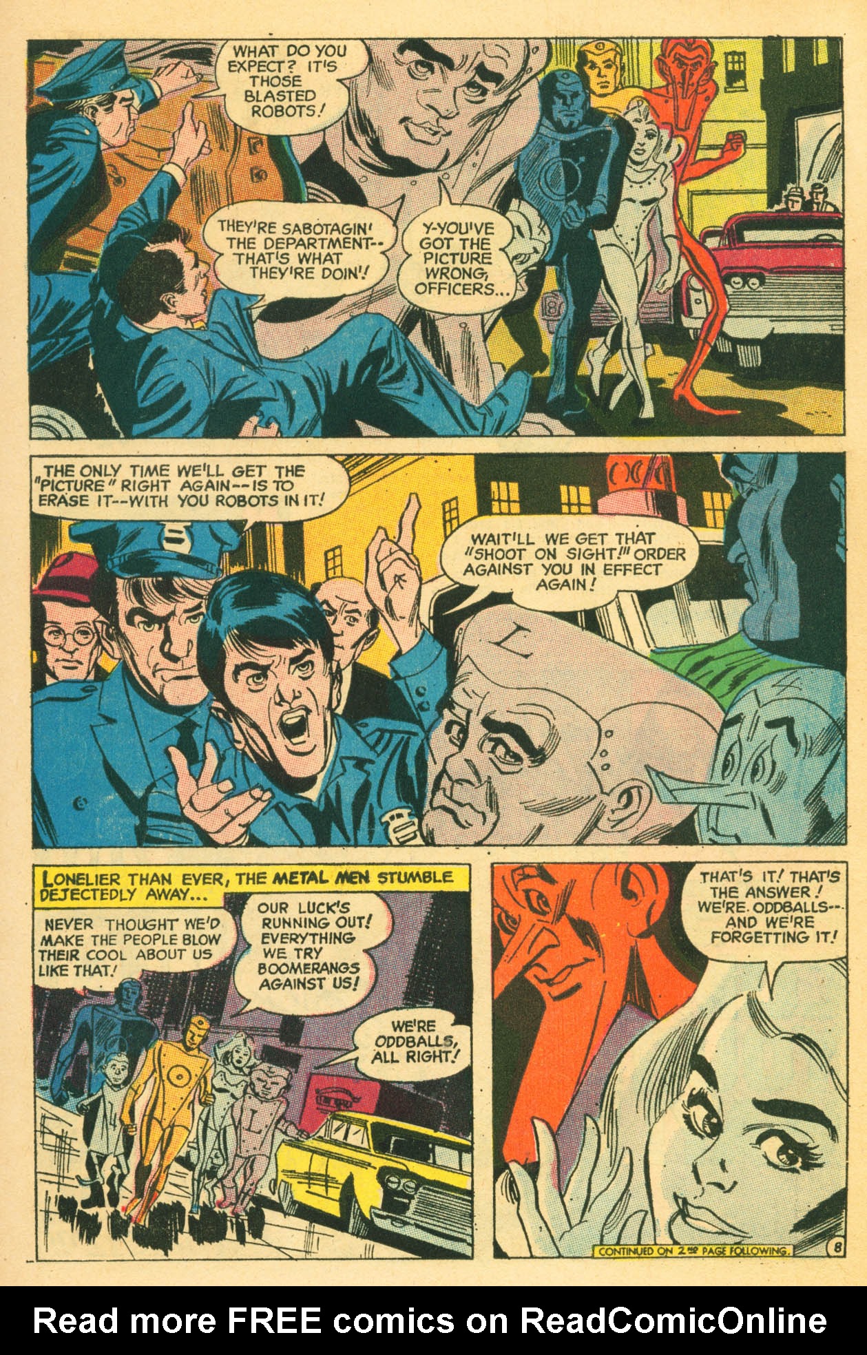 Read online Metal Men (1963) comic -  Issue #36 - 11