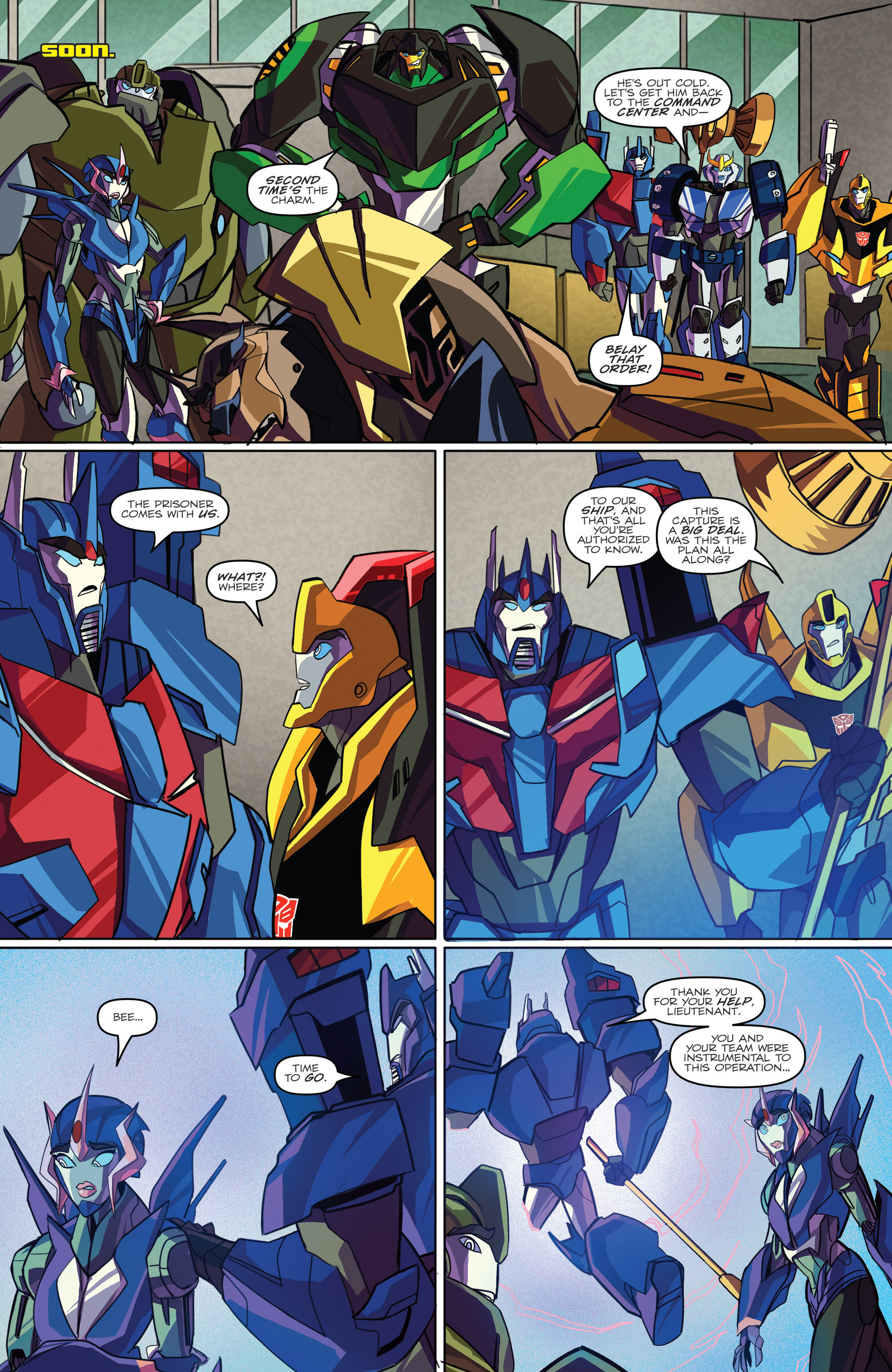 Read online Transformers: Robots In Disguise (2015) comic -  Issue #2 - 22