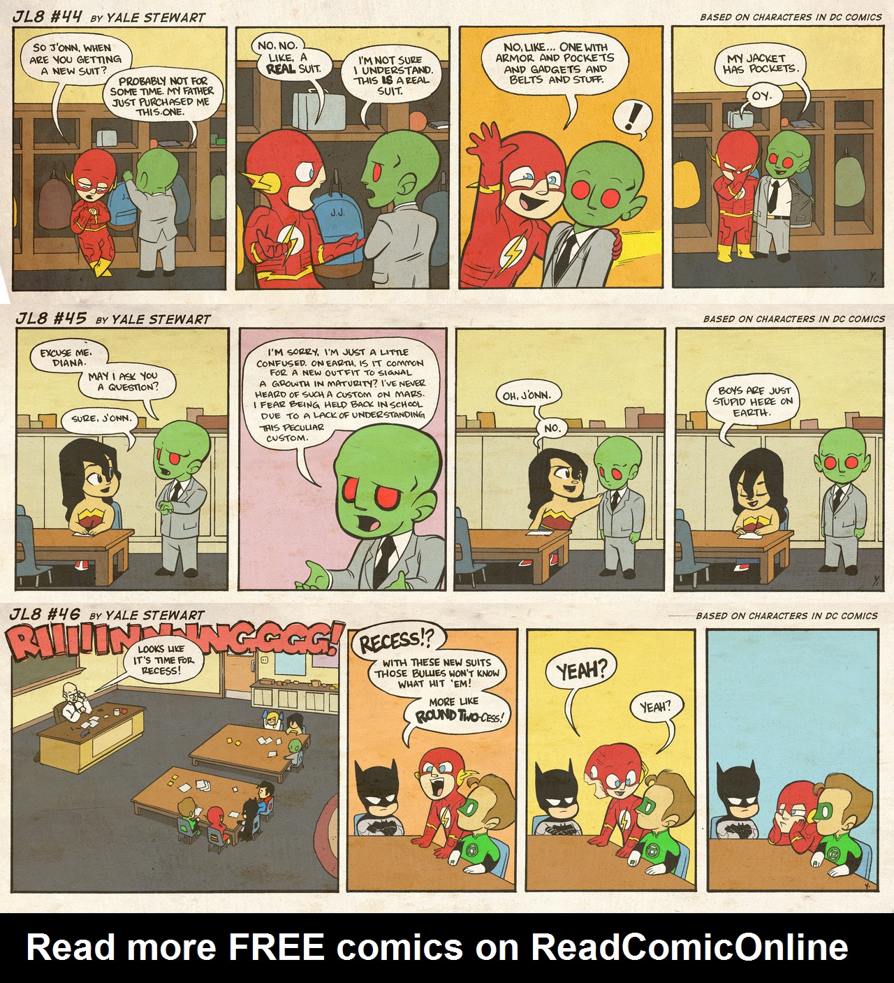 Read online JL8 – The Complete Collection comic -  Issue # TPB (Part 1) - 18