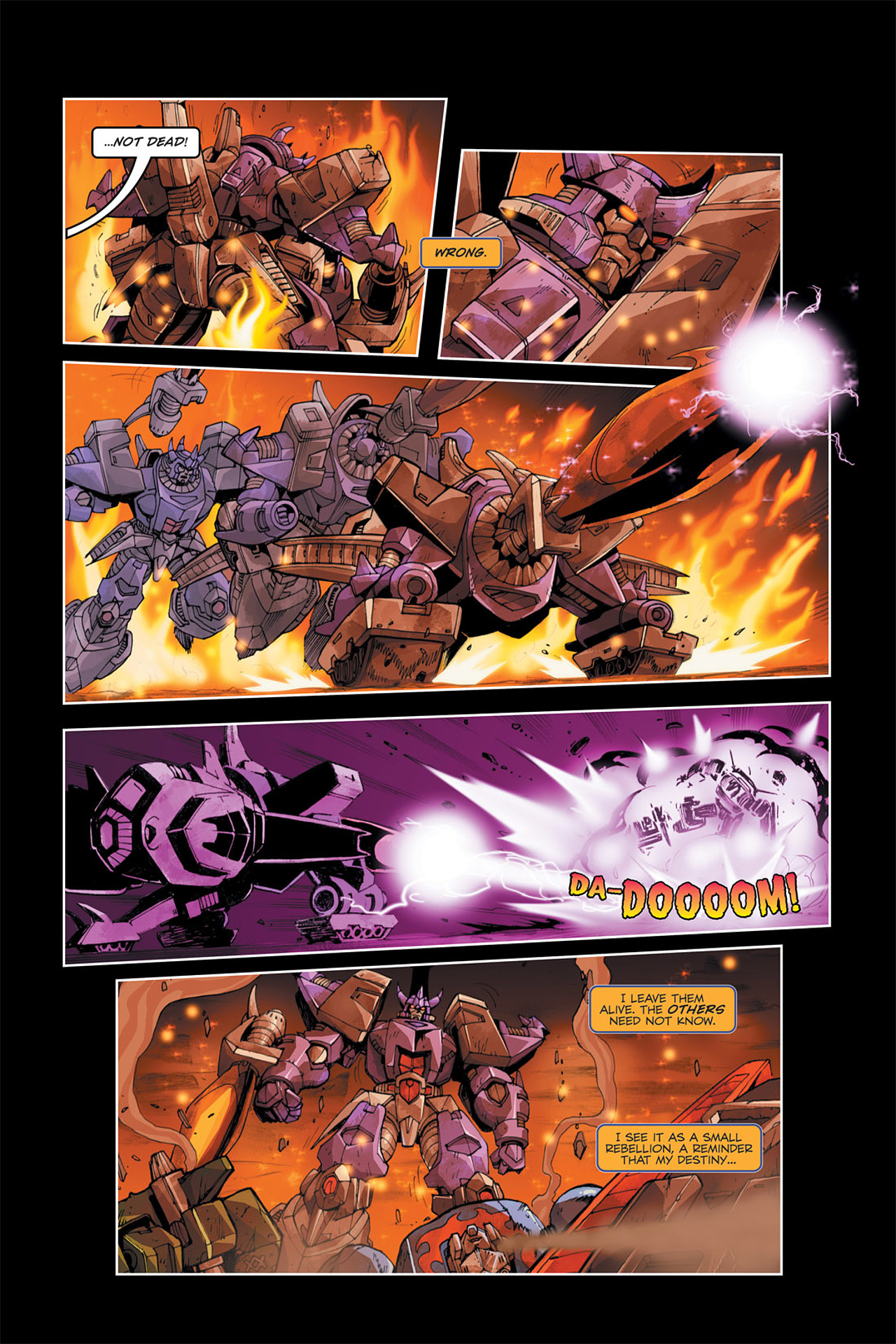 Read online Transformers Spotlight: Galvatron comic -  Issue # Full - 23