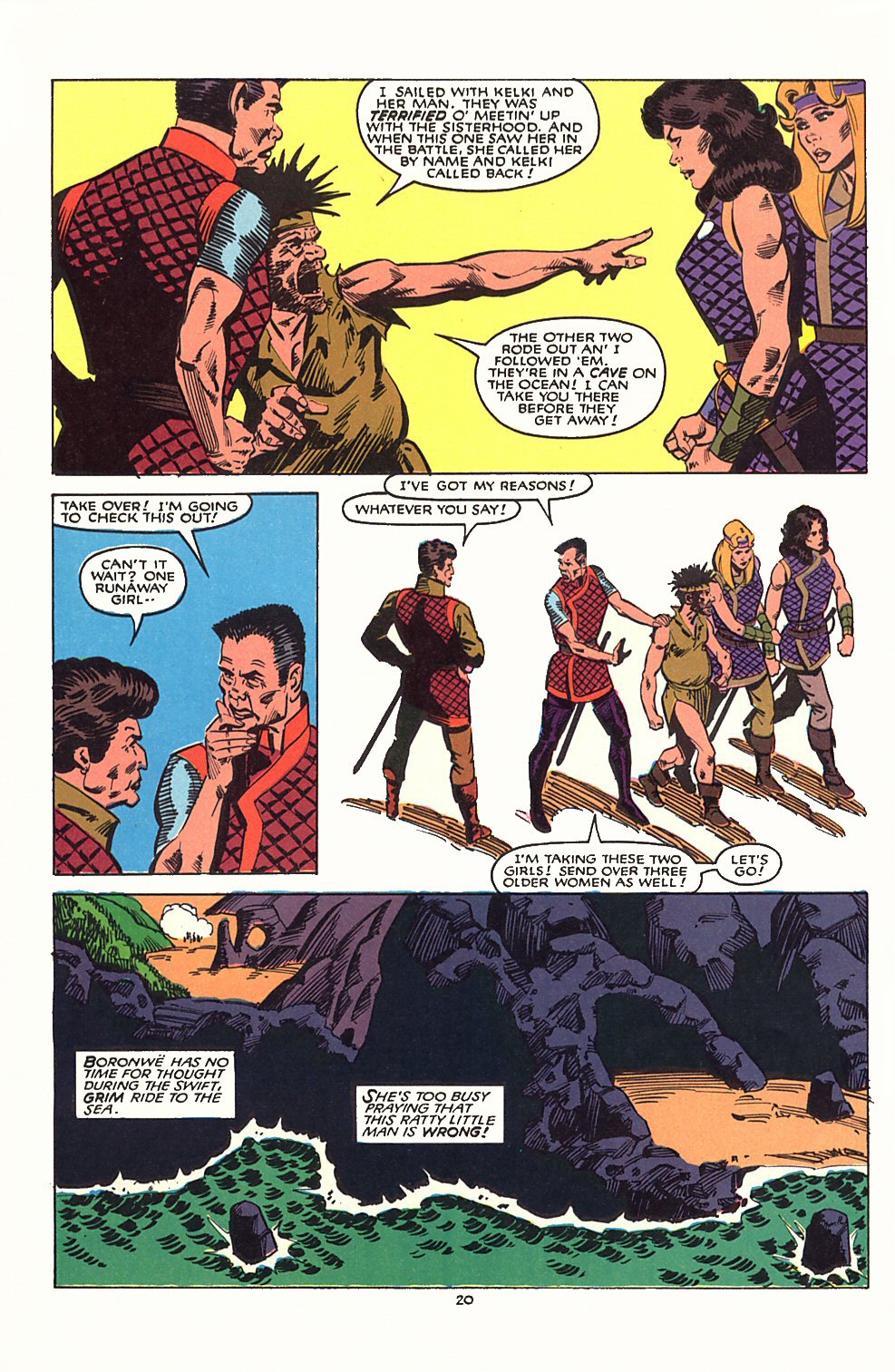 Read online Sisterhood of Steel comic -  Issue #6 - 21