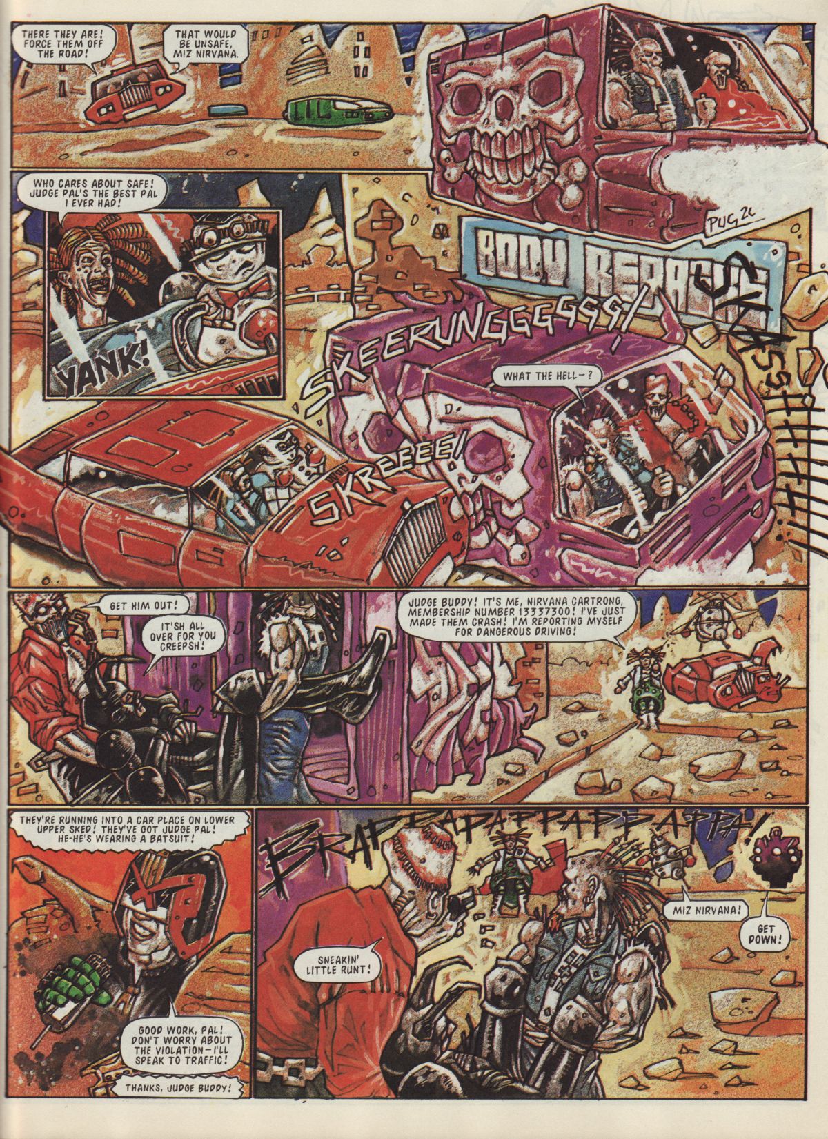 Read online Judge Dredd: The Megazine (vol. 2) comic -  Issue #79 - 7