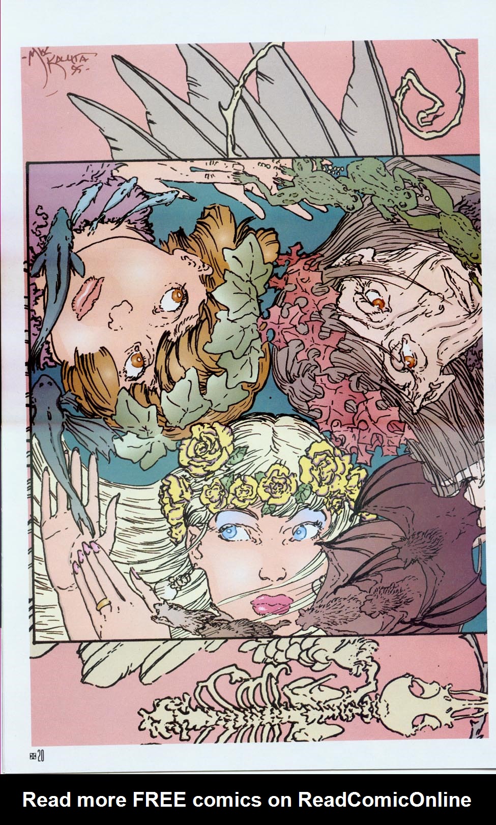 Read online The Vertigo Gallery: Dreams and Nightmares comic -  Issue # Full - 22