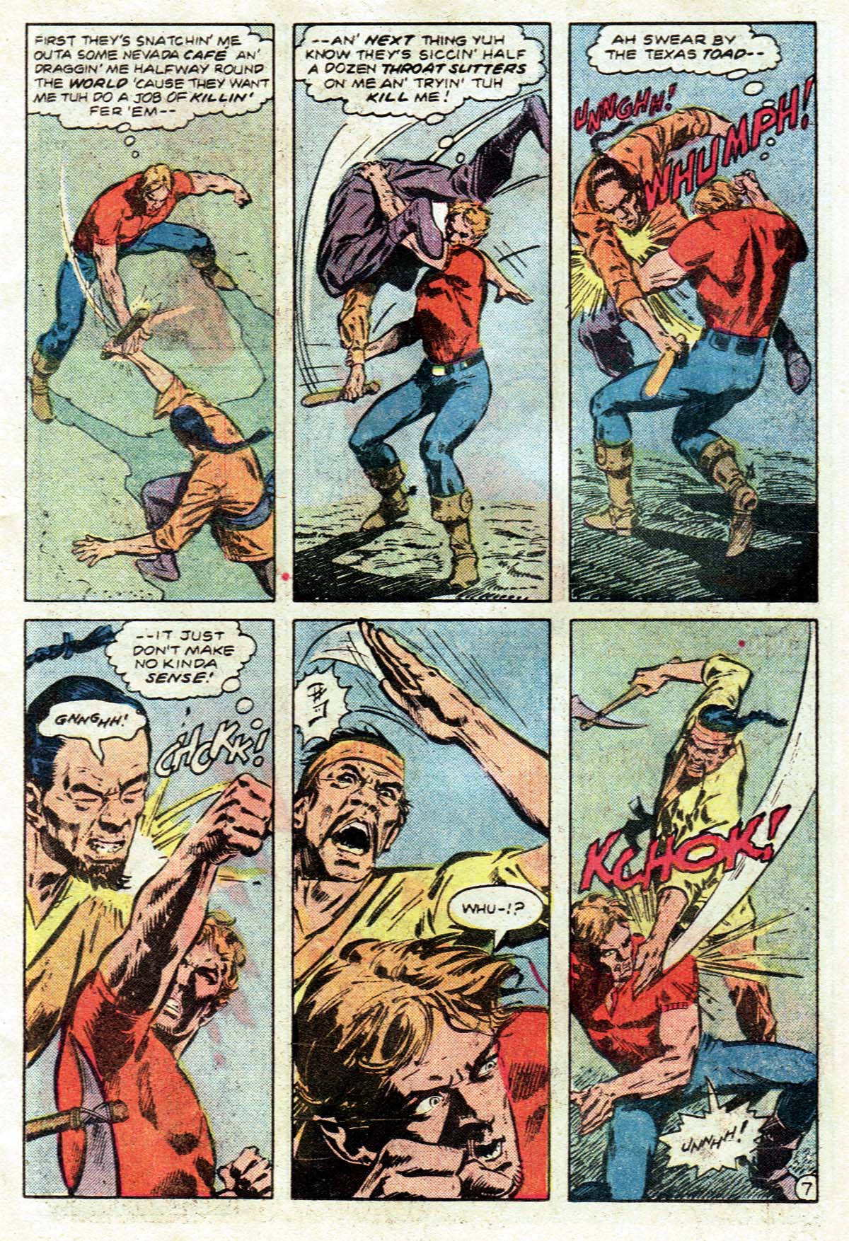 Read online Jonah Hex (1977) comic -  Issue #61 - 8