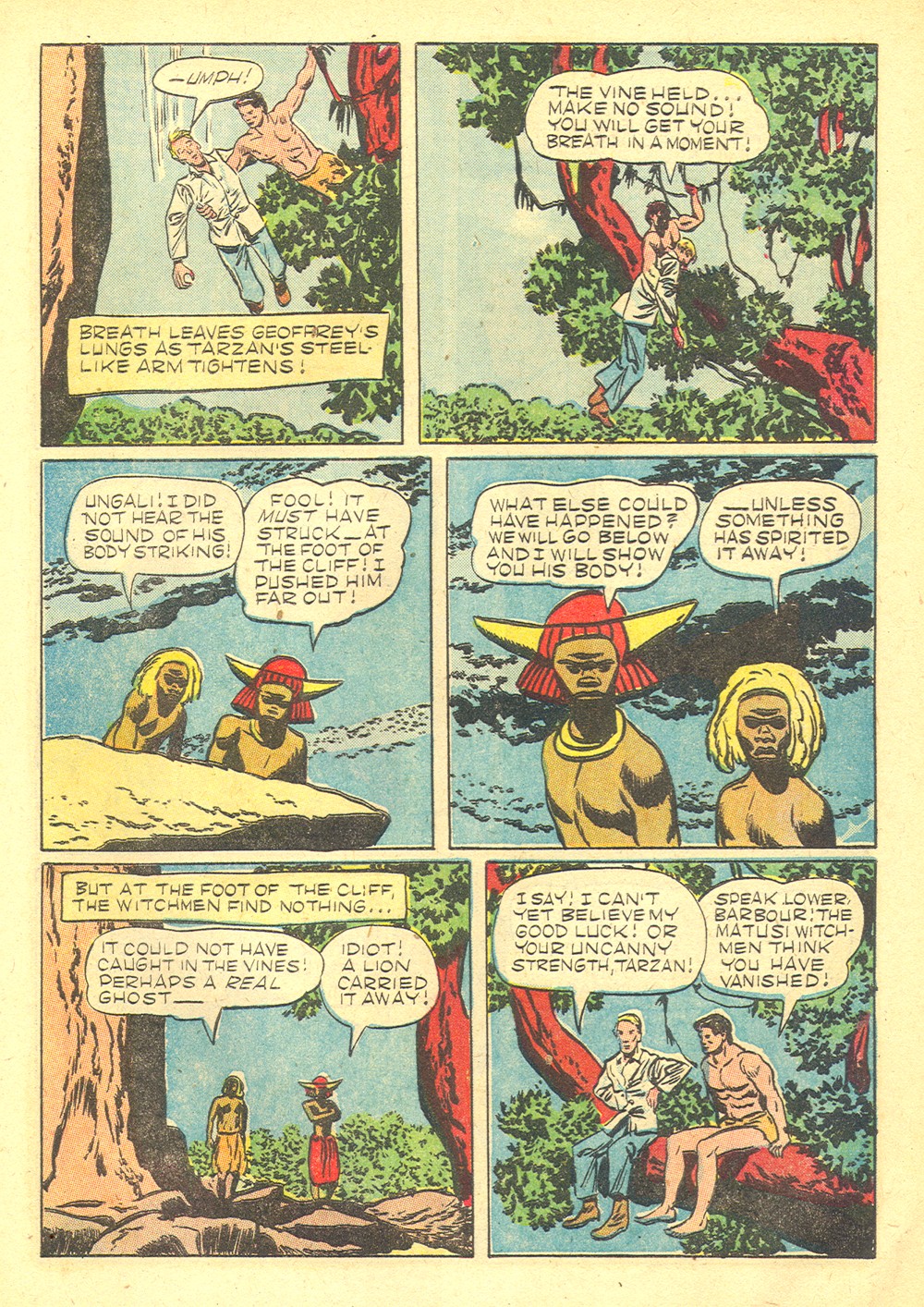 Read online Tarzan (1948) comic -  Issue #45 - 13