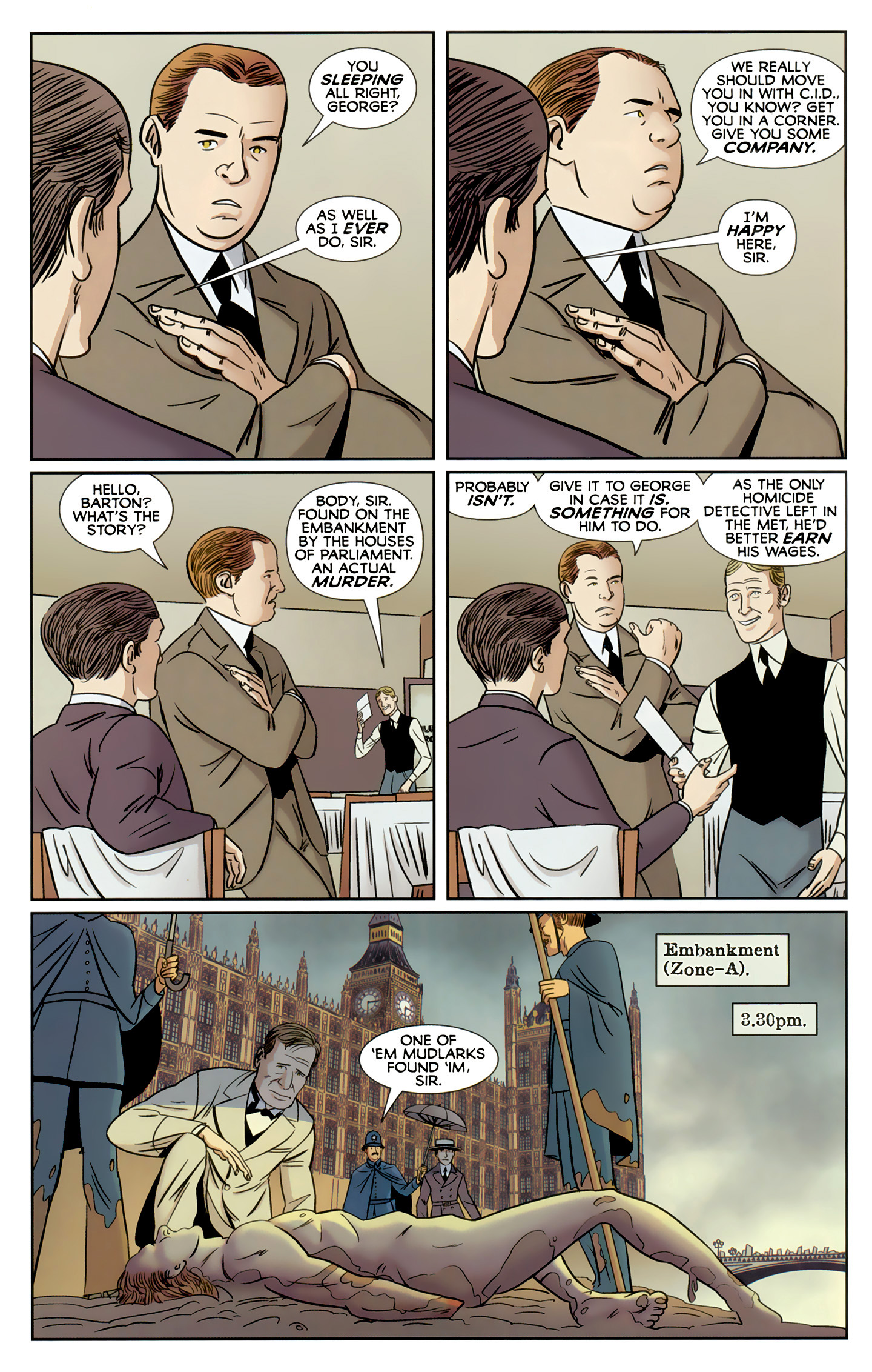 Read online The New Deadwardians comic -  Issue #1 - 17