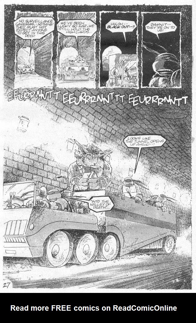 Read online Teenage Mutant Ninja Turtles (1984) comic -  Issue #20 - 27