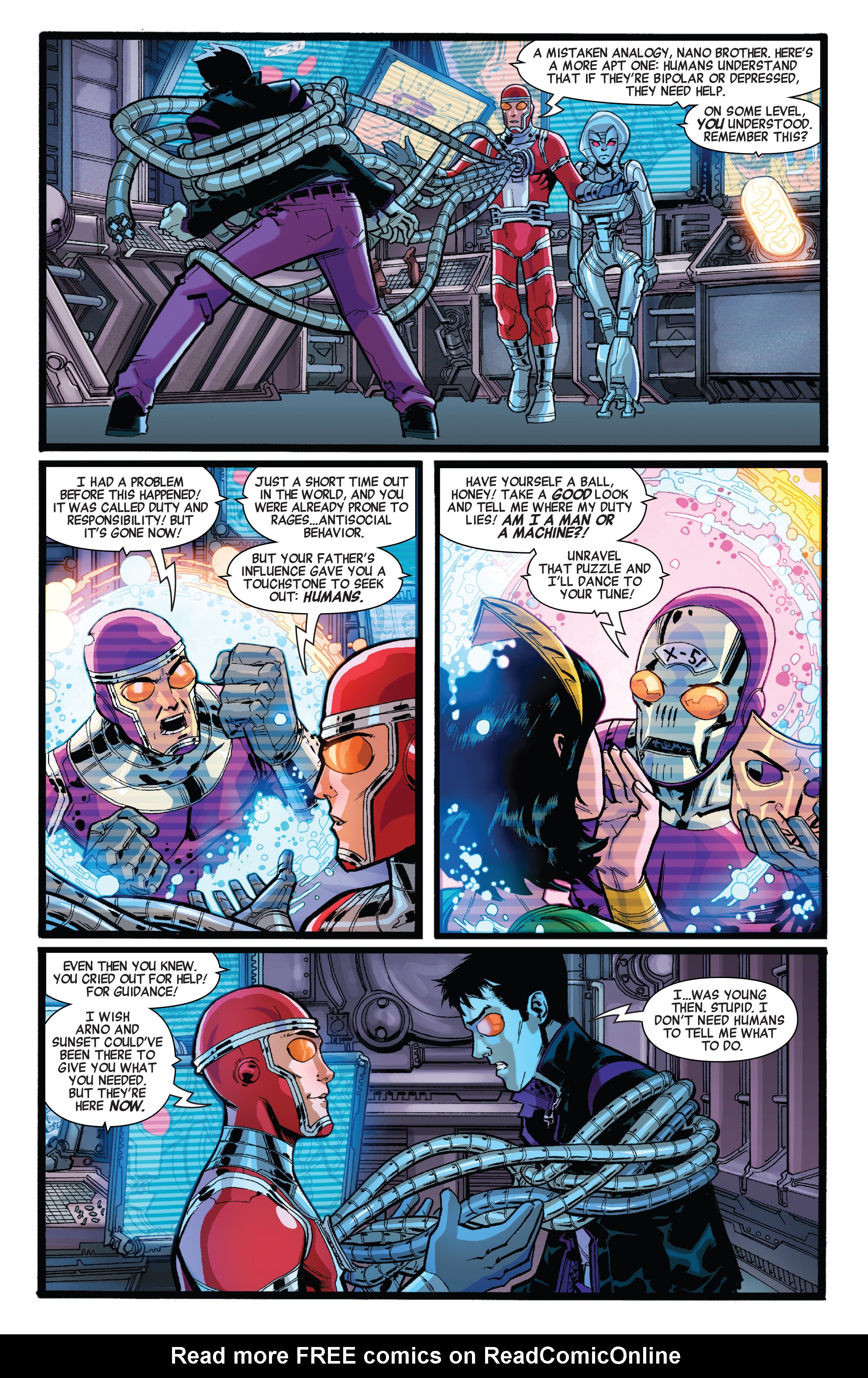 Read online 2020 Machine Man comic -  Issue #2 - 9