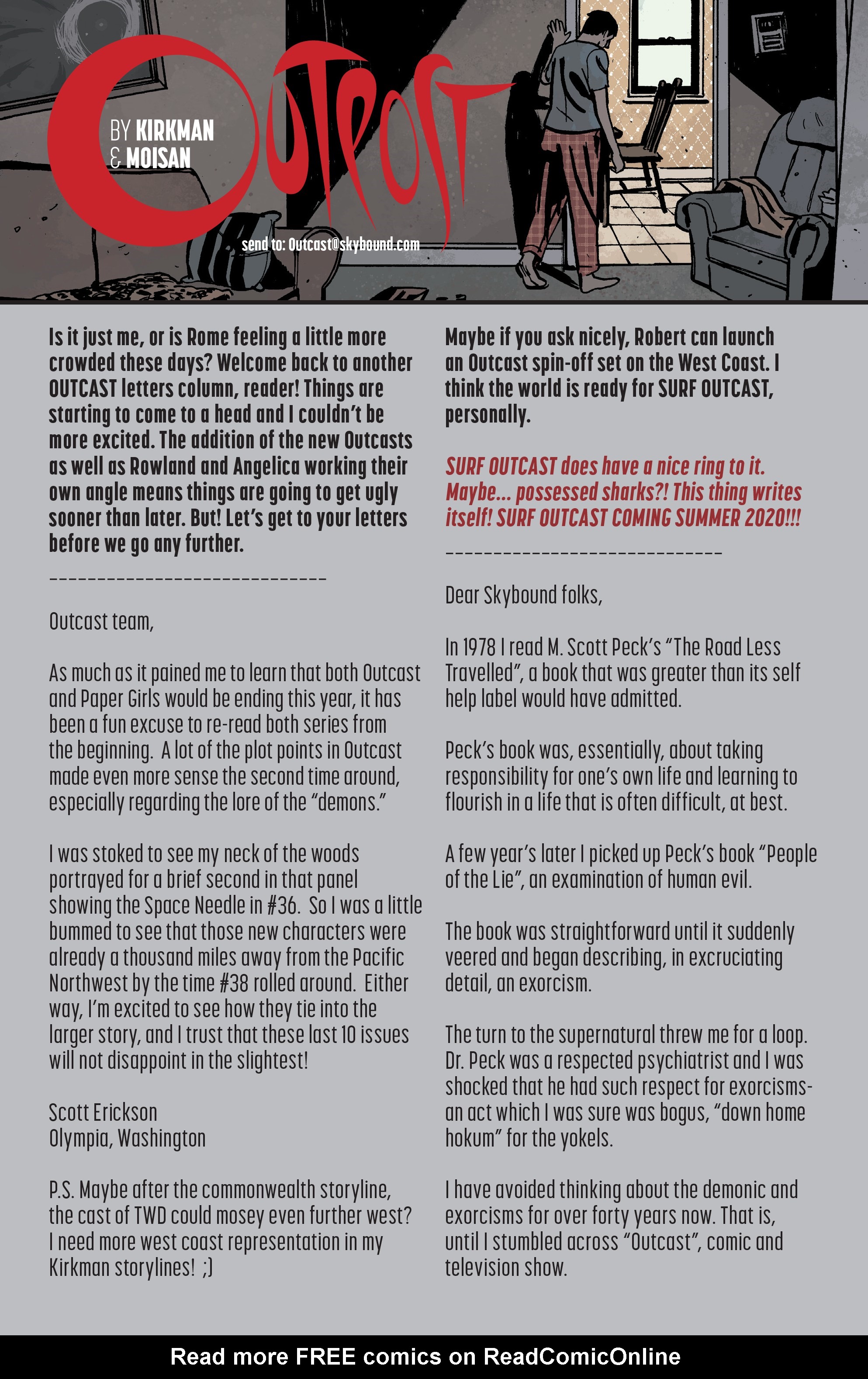 Read online Outcast by Kirkman & Azaceta comic -  Issue #40 - 22