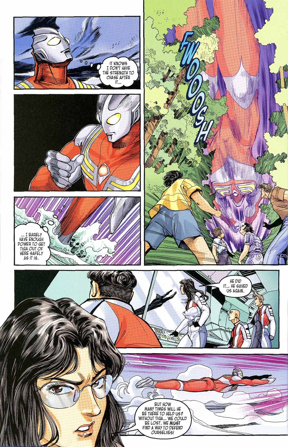 Read online Ultraman Tiga comic -  Issue #6 - 33