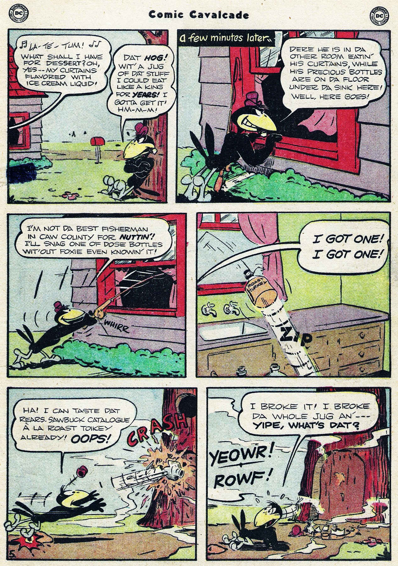 Read online Comic Cavalcade comic -  Issue #37 - 7