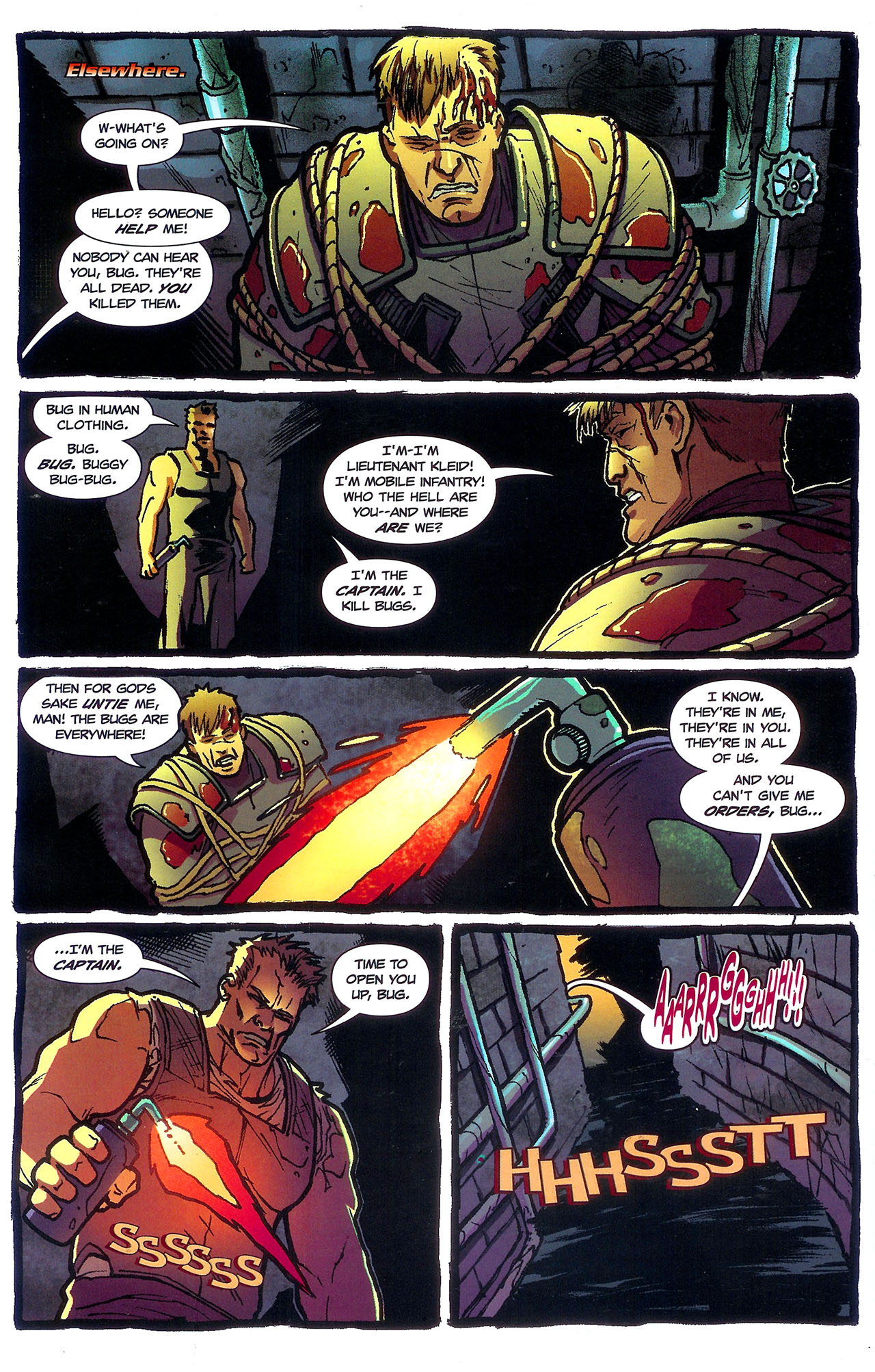 Read online Starship Troopers (2007) comic -  Issue #2 - 14