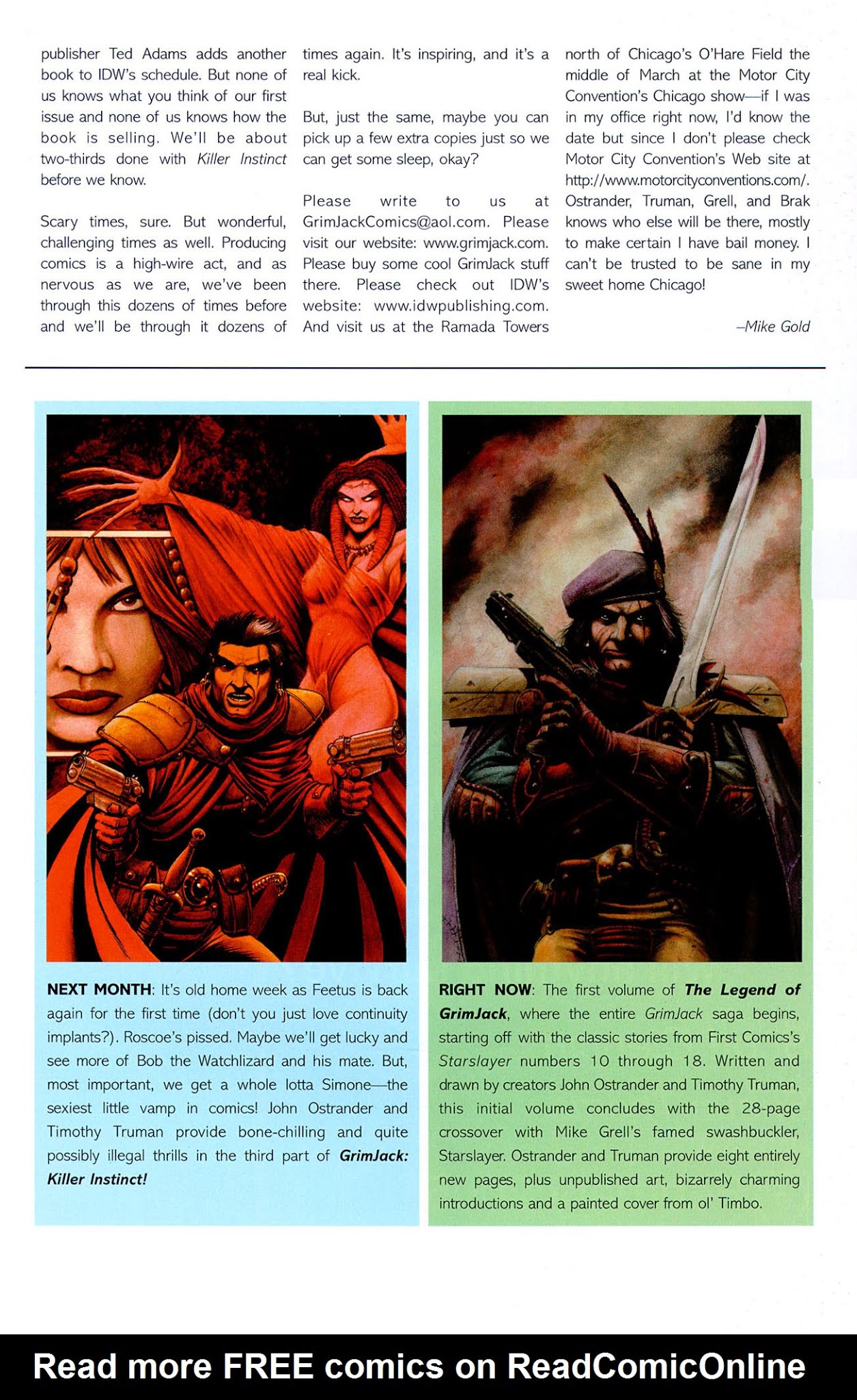 Read online Grimjack: Killer Instinct comic -  Issue #2 - 30