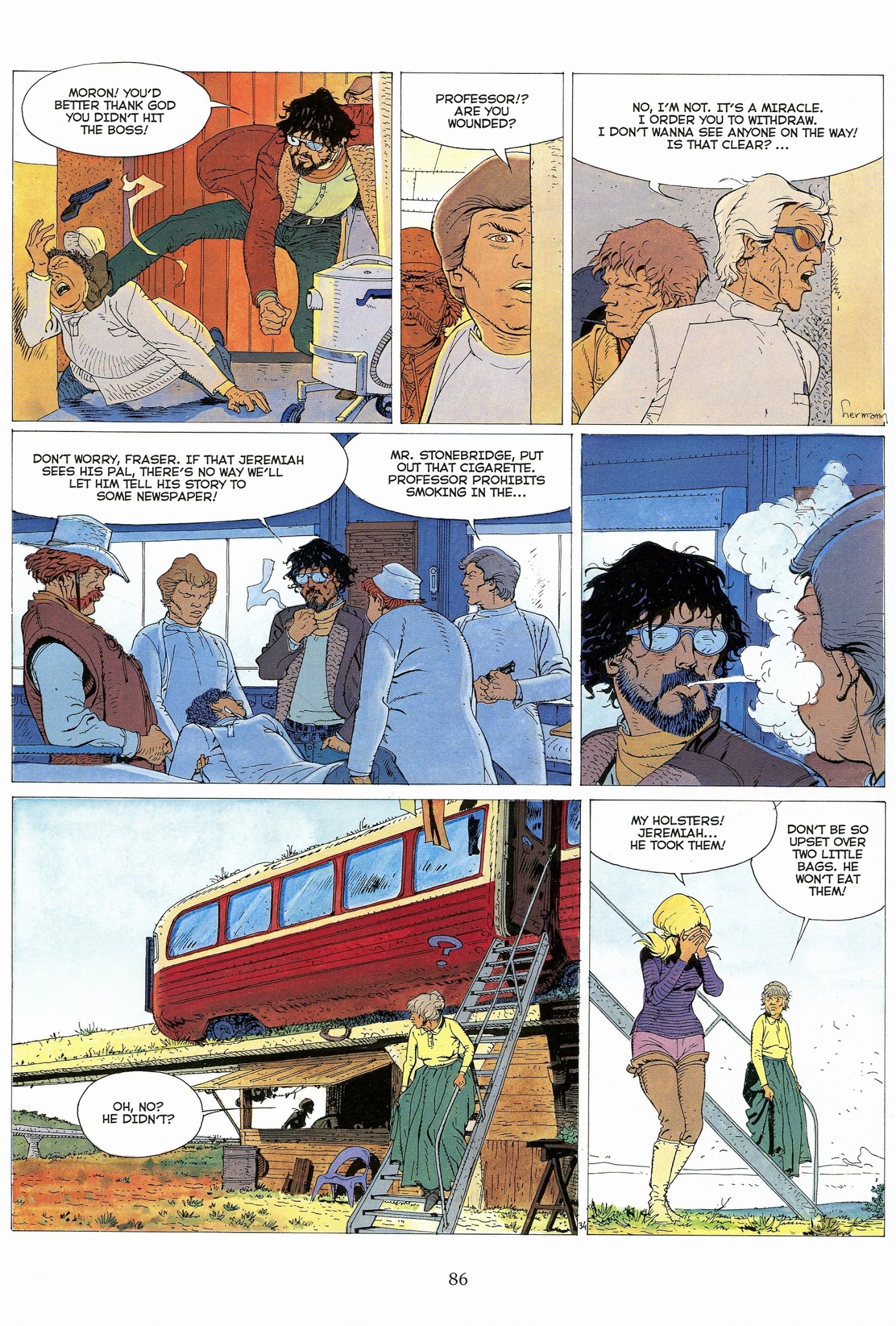 Read online Jeremiah by Hermann comic -  Issue # TPB 2 - 87