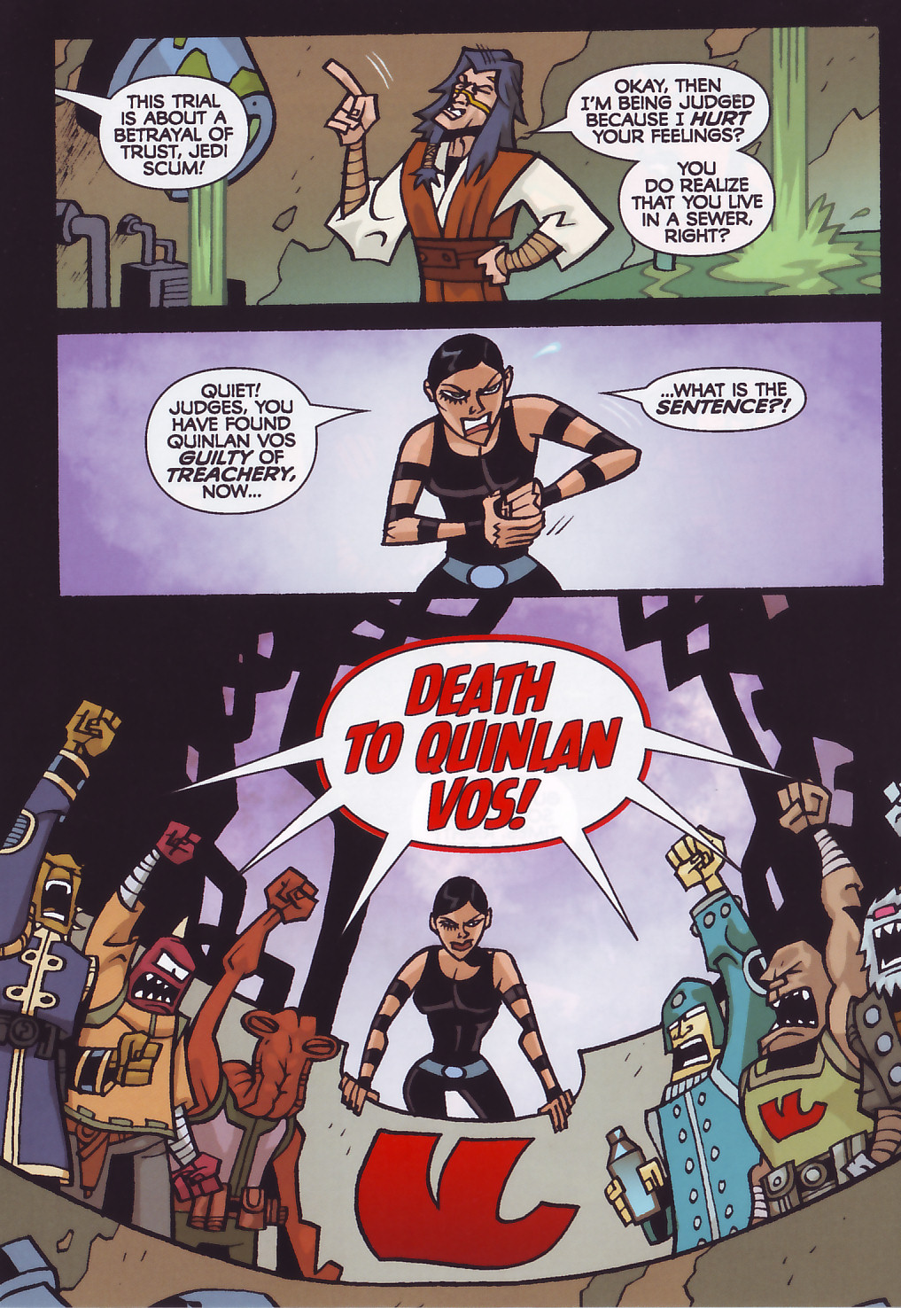 Read online Star Wars: Clone Wars Adventures comic -  Issue # TPB 9 - 45