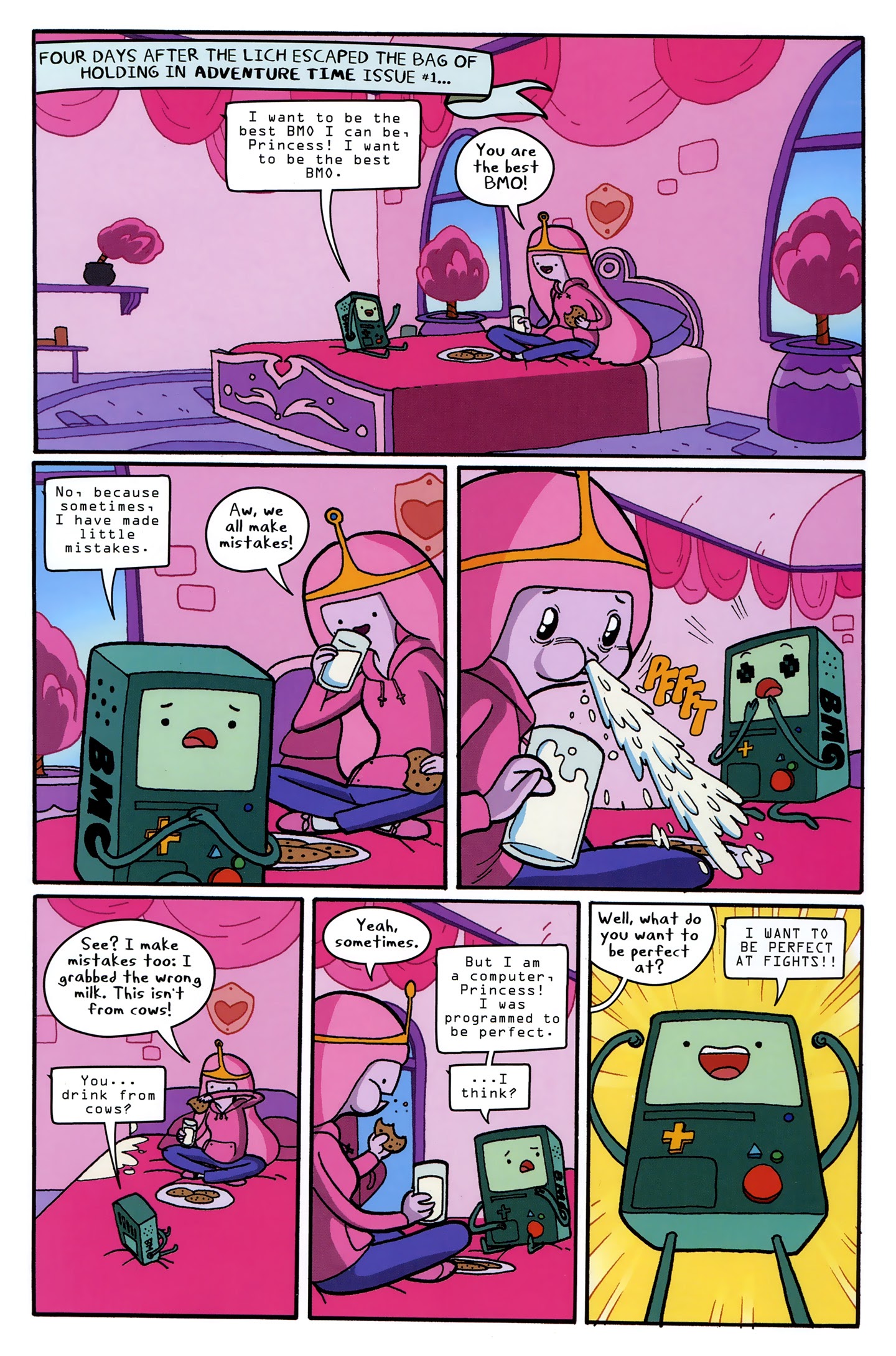 Read online Peanuts / Adventure Time Free Comic Book Day Edition comic -  Issue # Full - 4