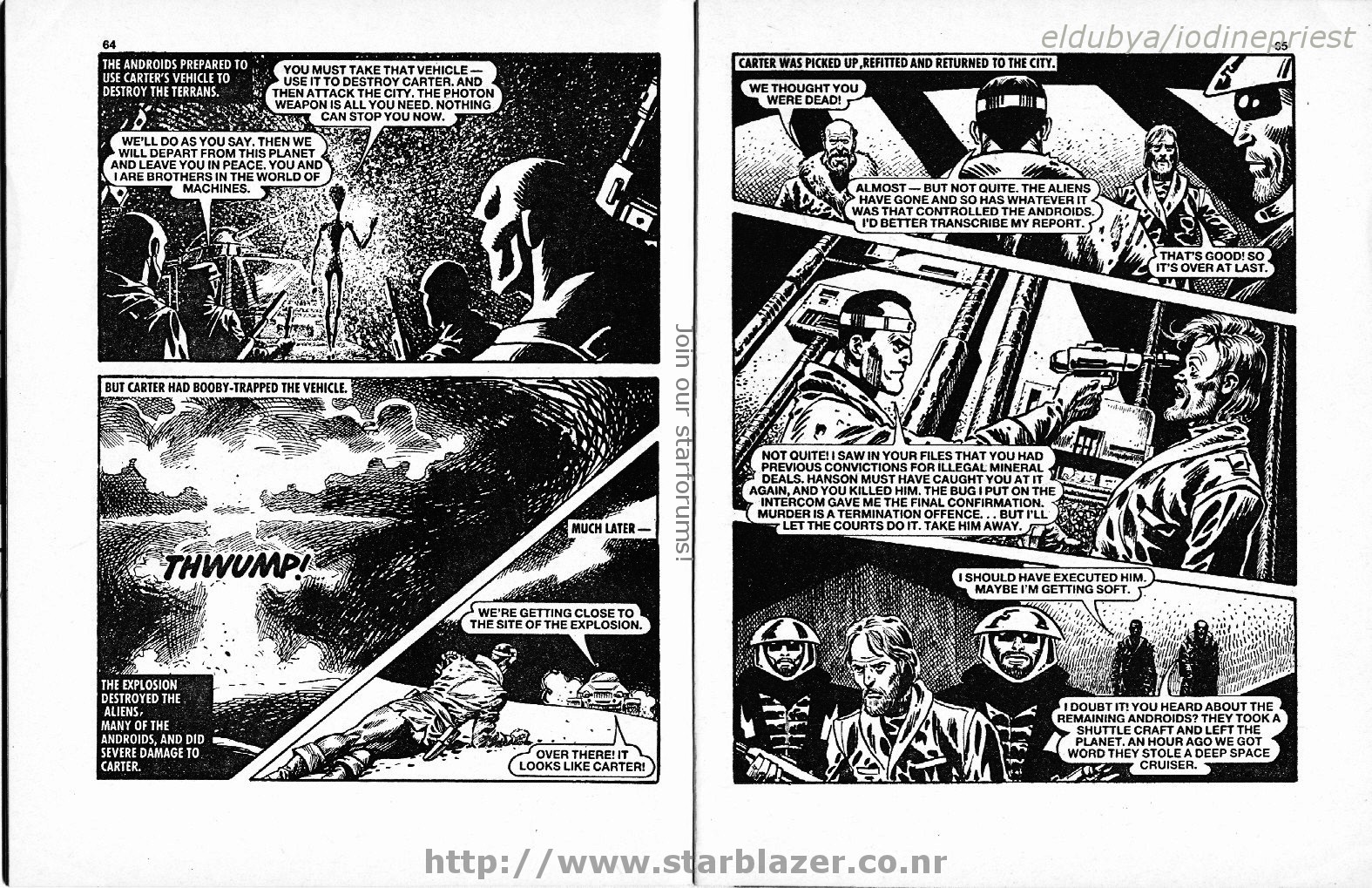 Read online Starblazer comic -  Issue #179 - 34