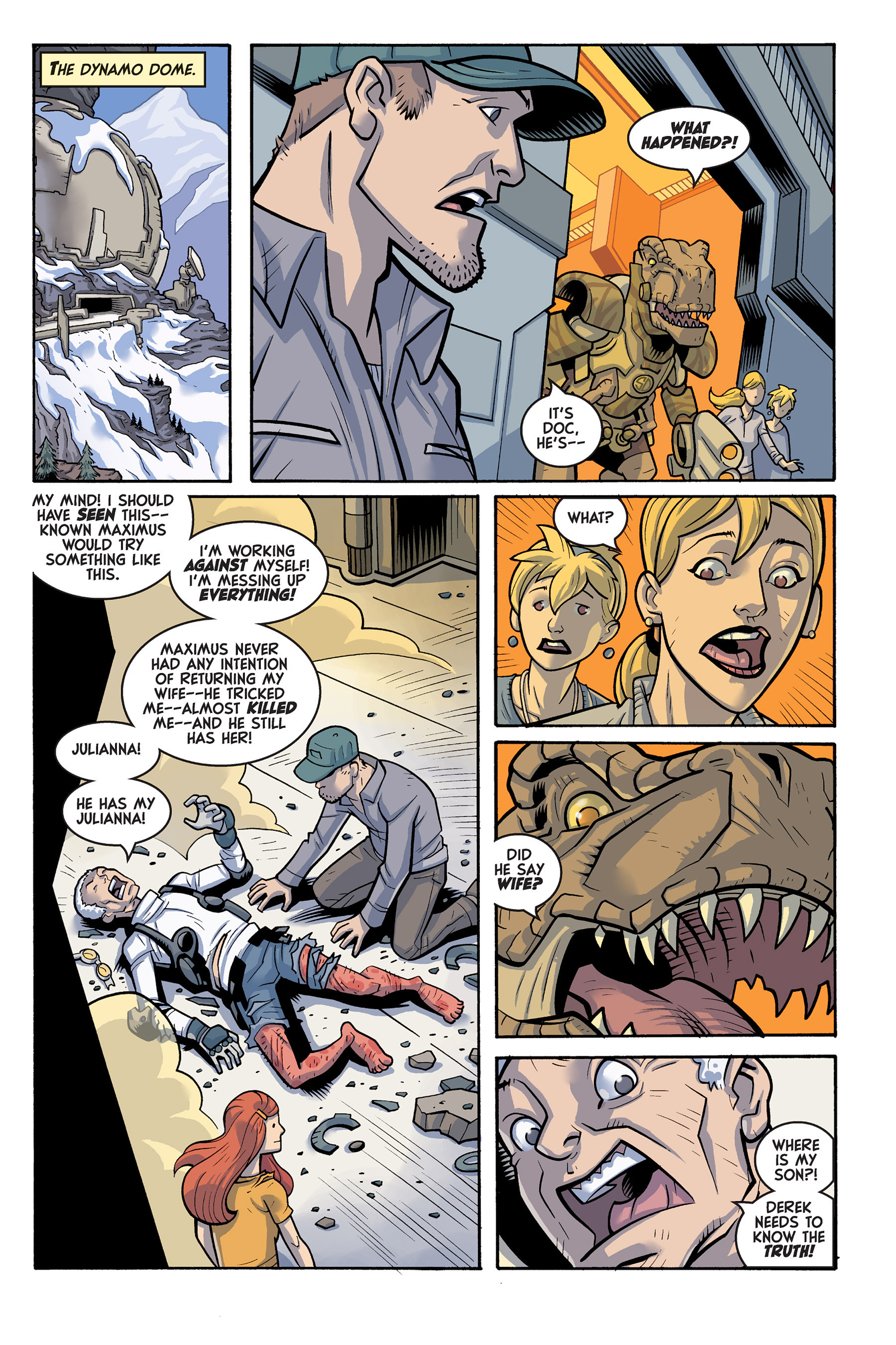 Read online Super Dinosaur (2011) comic -  Issue # _TPB 2 - 121