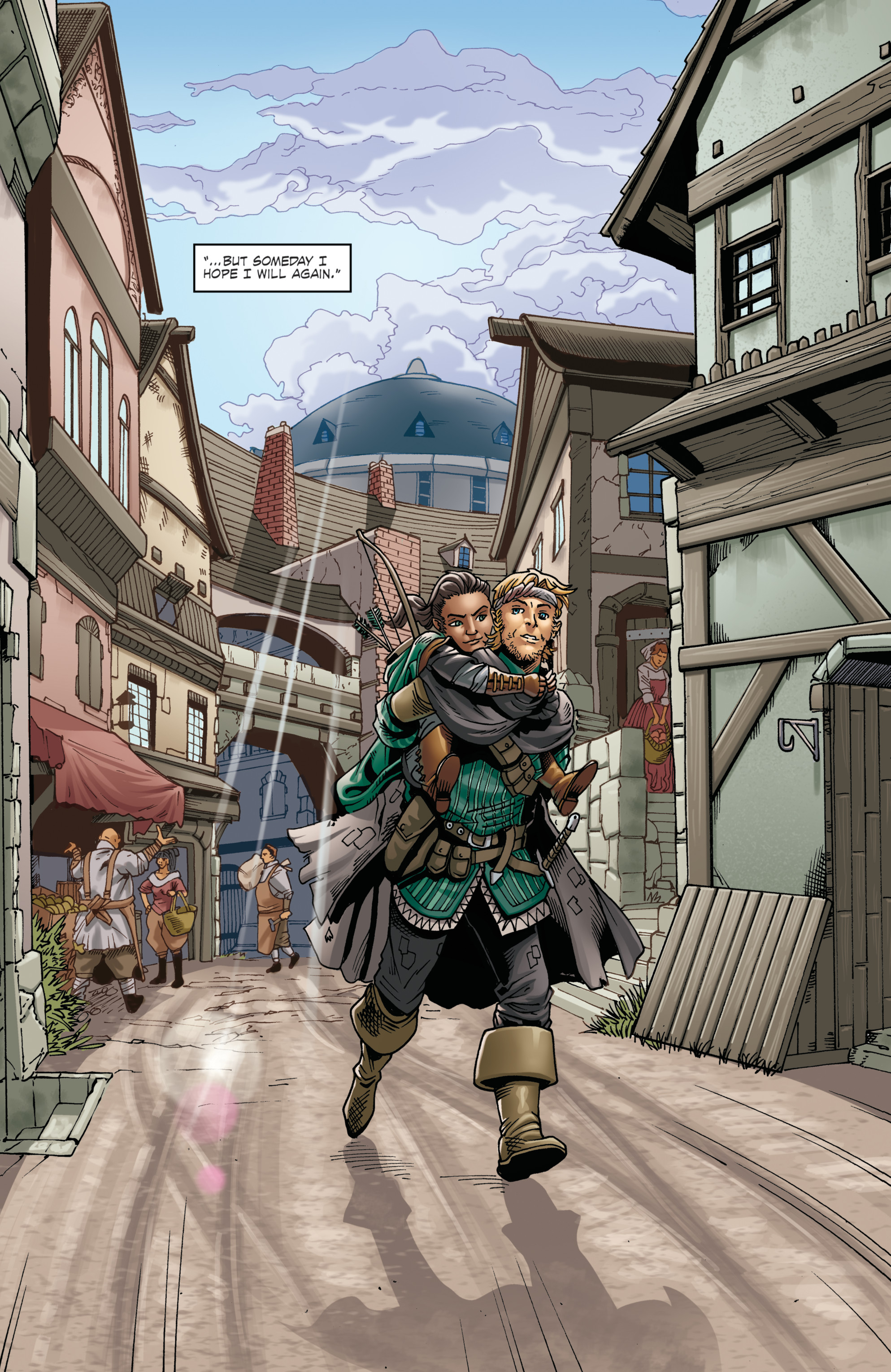 Read online Dungeons & Dragons: Evil At Baldur's Gate comic -  Issue # _TPB - 47