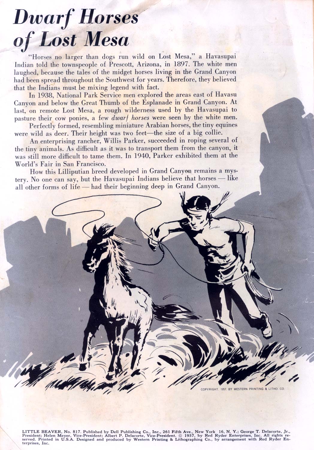 Read online Four Color Comics comic -  Issue #817 - 2