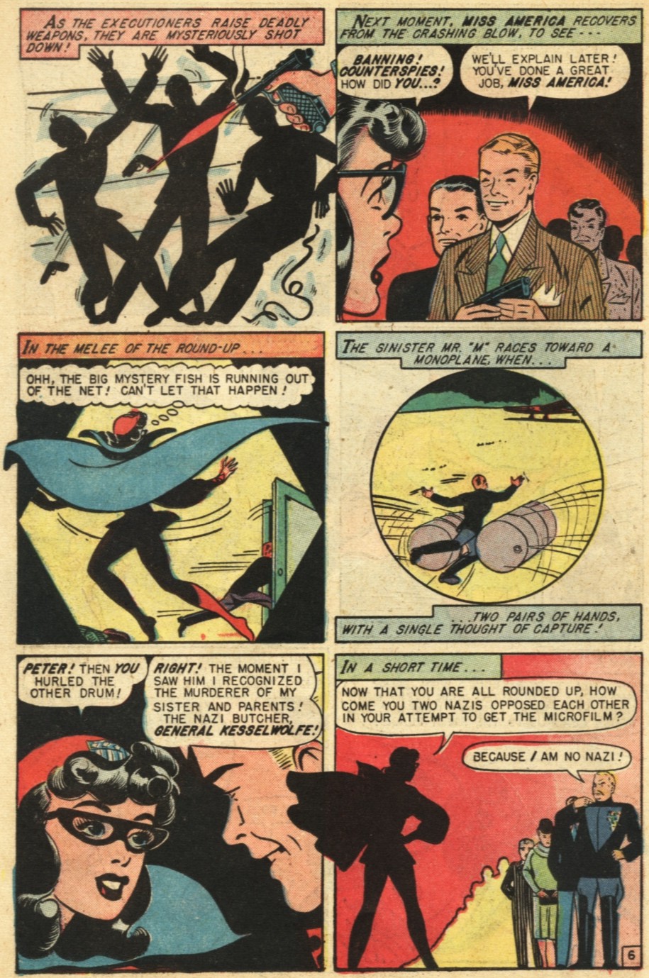 Read online Marvel Mystery Comics comic -  Issue #85 - 34