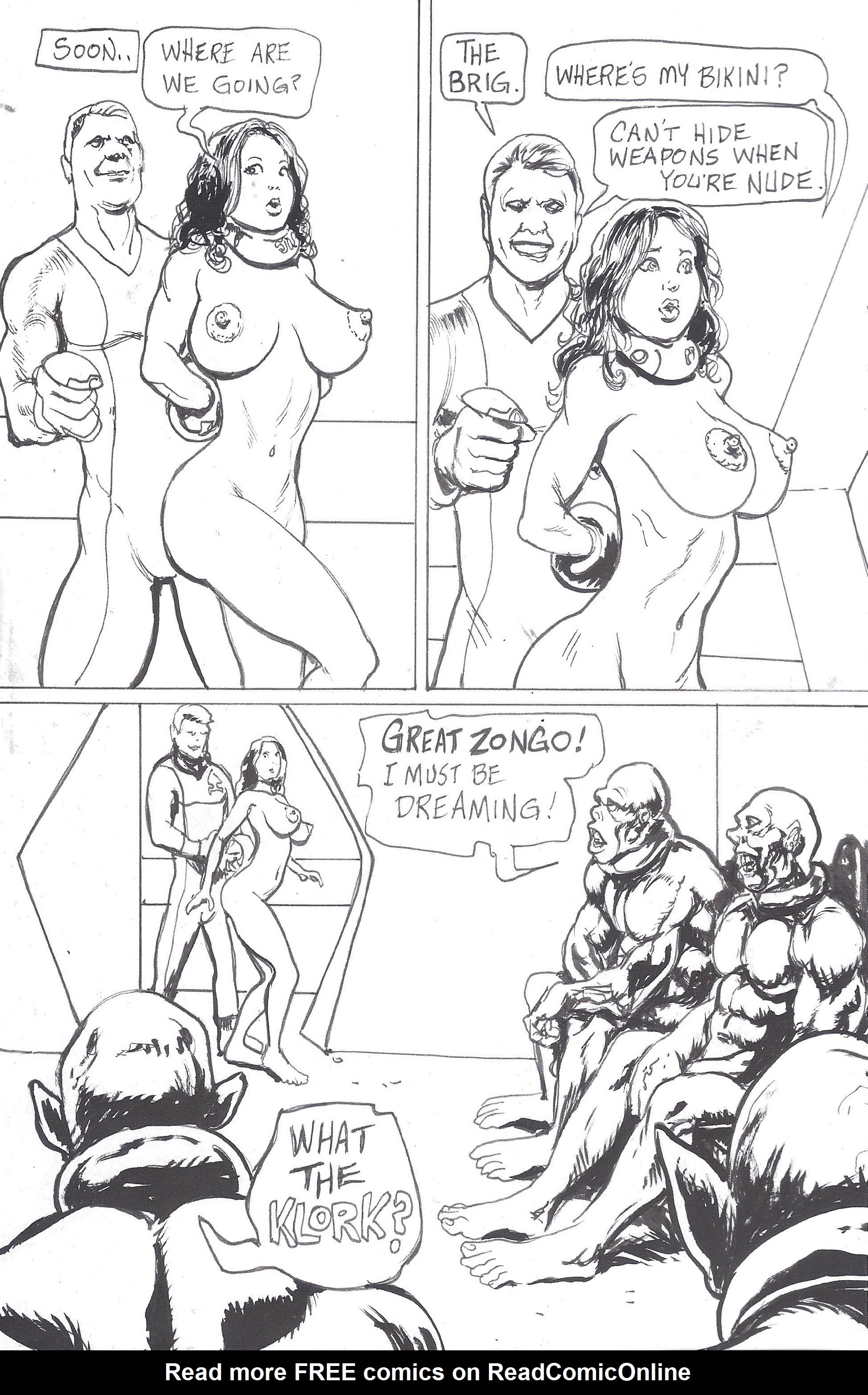 Read online Cavewoman: Starship Blish comic -  Issue #1 - 28