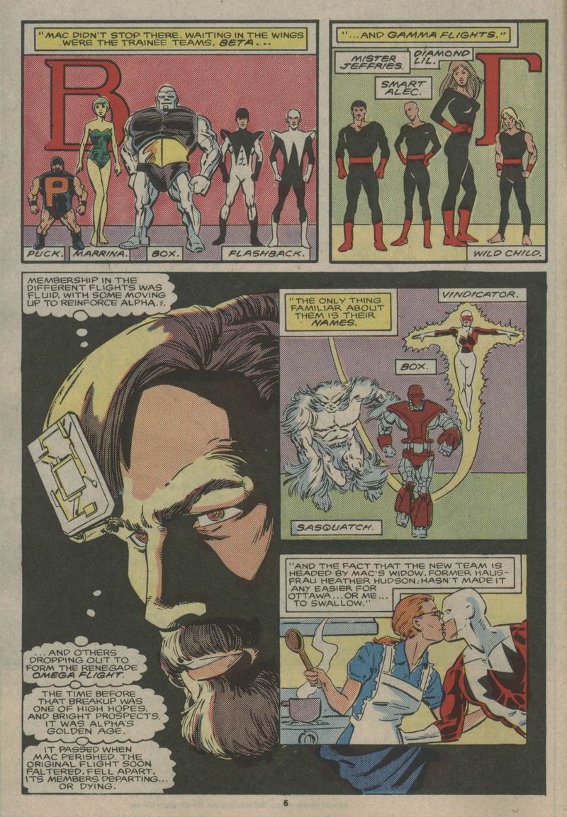 Read online Alpha Flight (1983) comic -  Issue #52 - 7