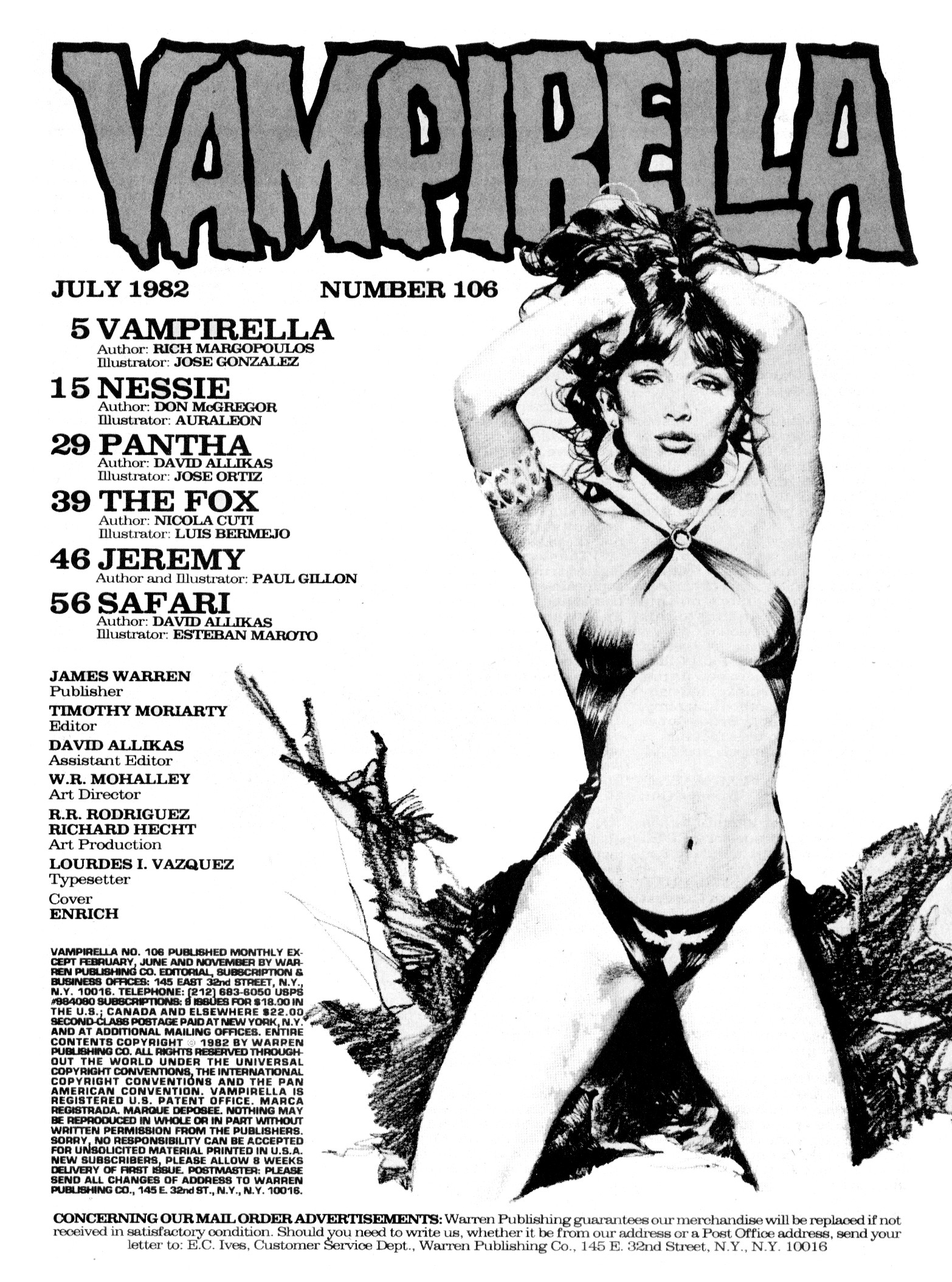 Read online Vampirella (1969) comic -  Issue #106 - 3