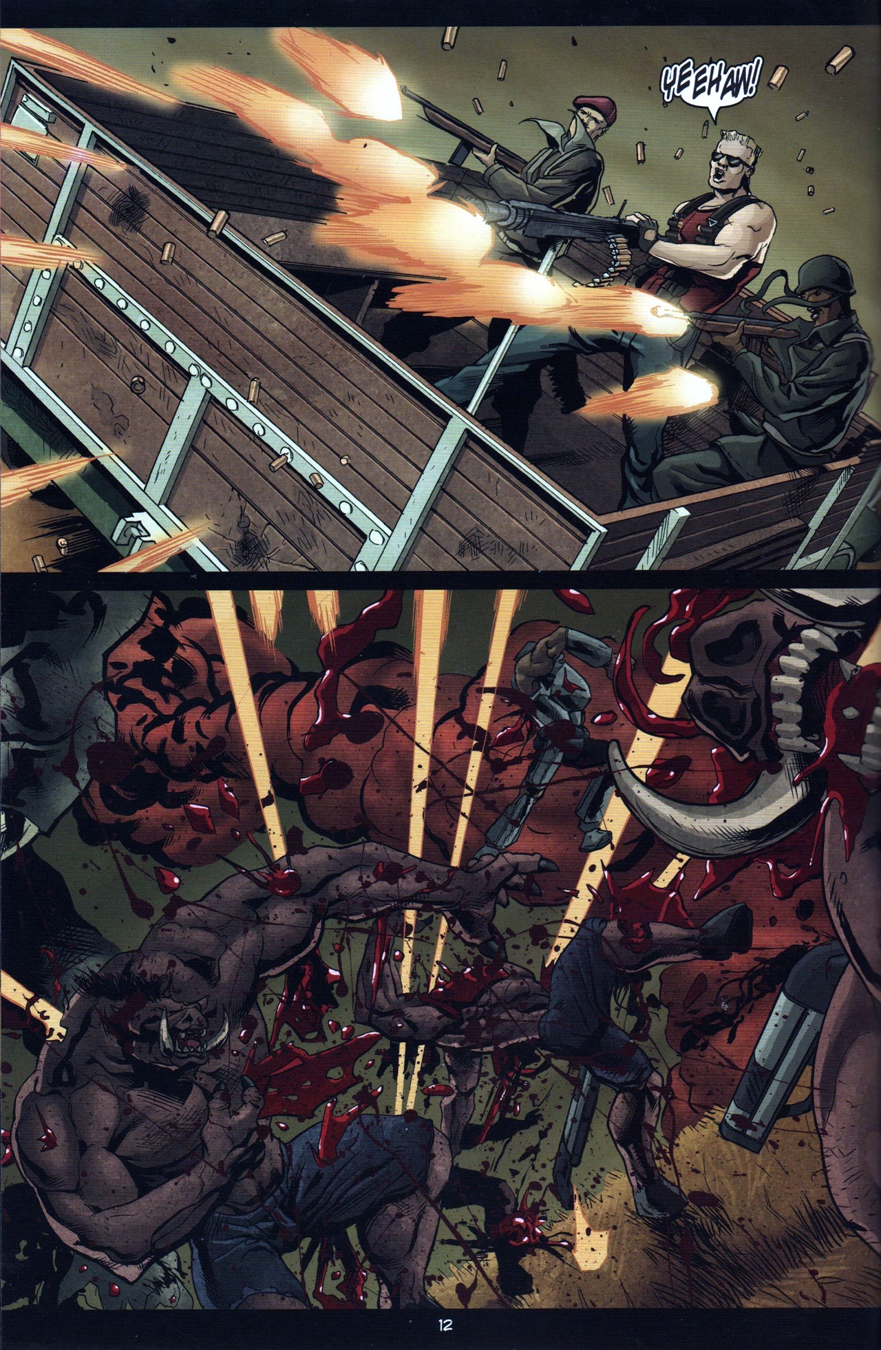 Read online Duke Nukem: Glorious Bastard comic -  Issue #3 - 13