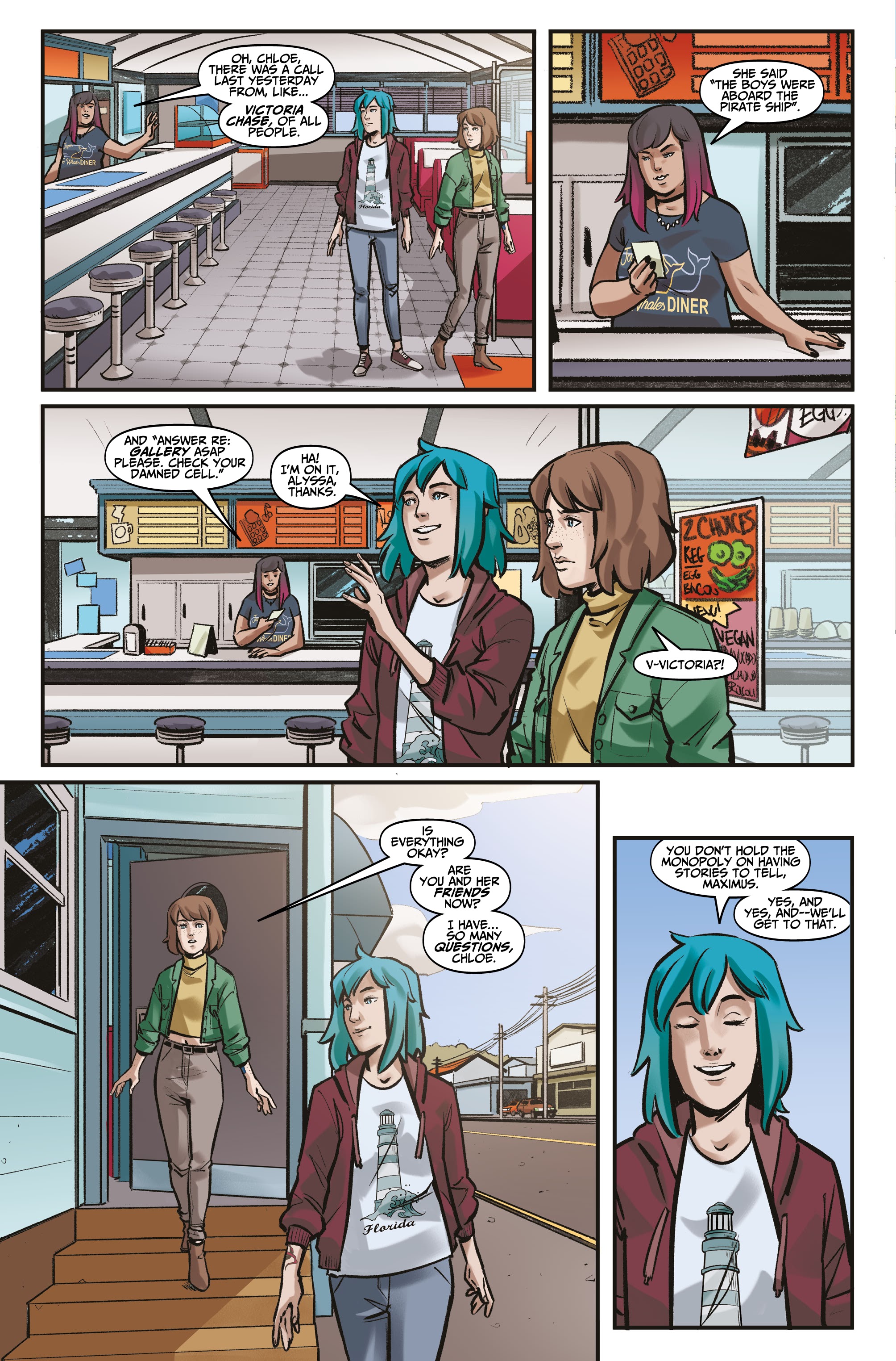 Read online Life is Strange: Settling Dust comic -  Issue #3 - 21