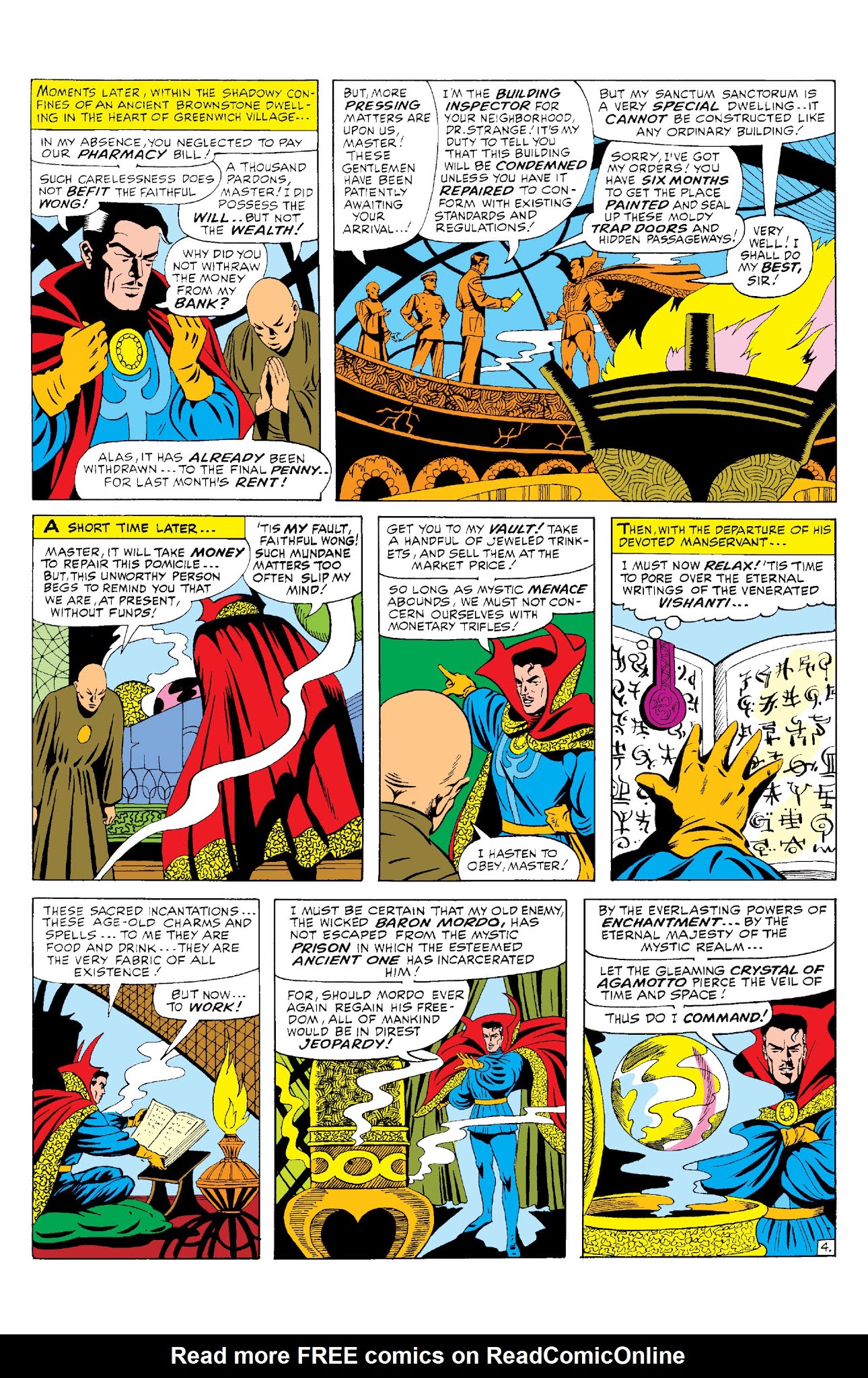 Read online Marvel Masterworks: Doctor Strange comic -  Issue # TPB 2 (Part 1) - 65