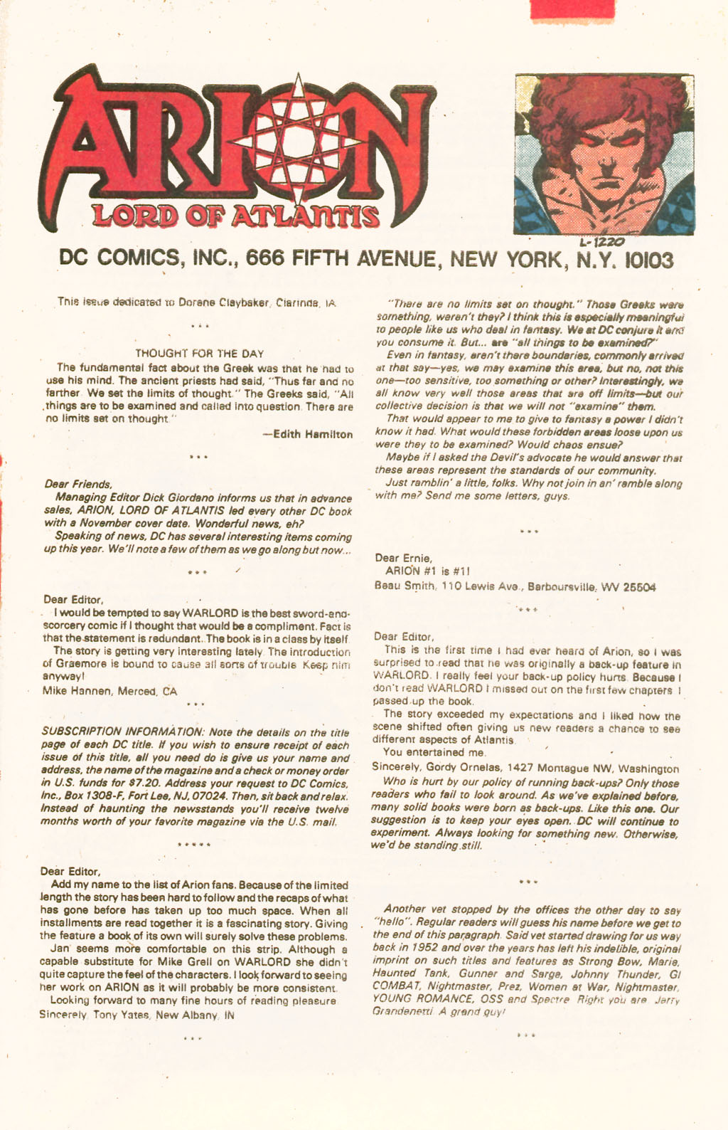 Arion, Lord of Atlantis Issue #6 #7 - English 32