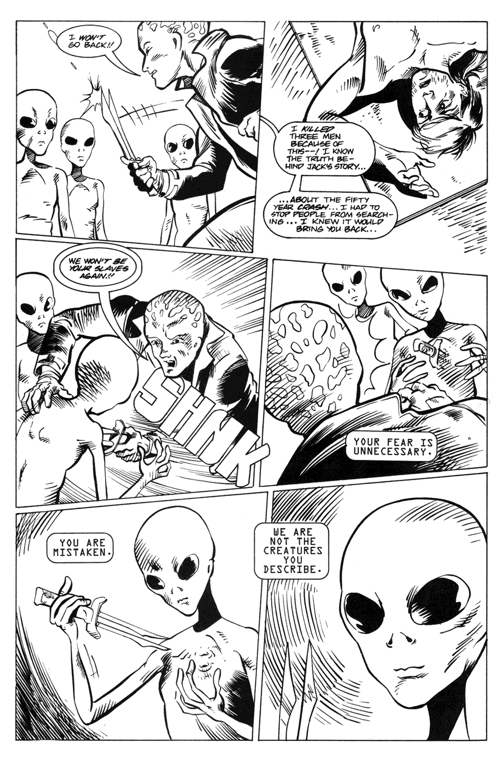 Read online Alien Nation: The First Comers comic -  Issue #4 - 28