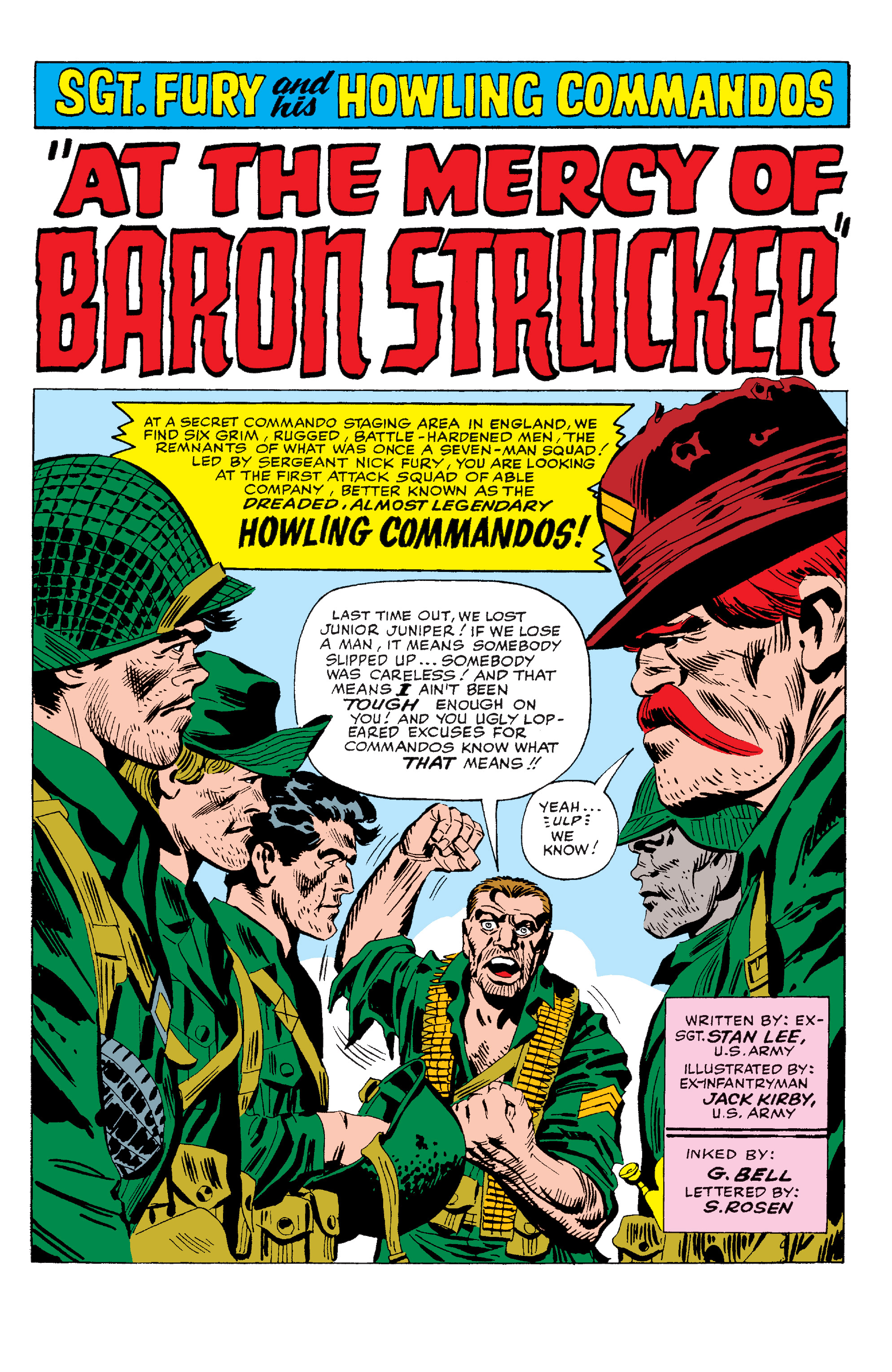 Read online Sgt. Fury Epic Collection: The Howling Commandos comic -  Issue # TPB 1 (Part 2) - 4