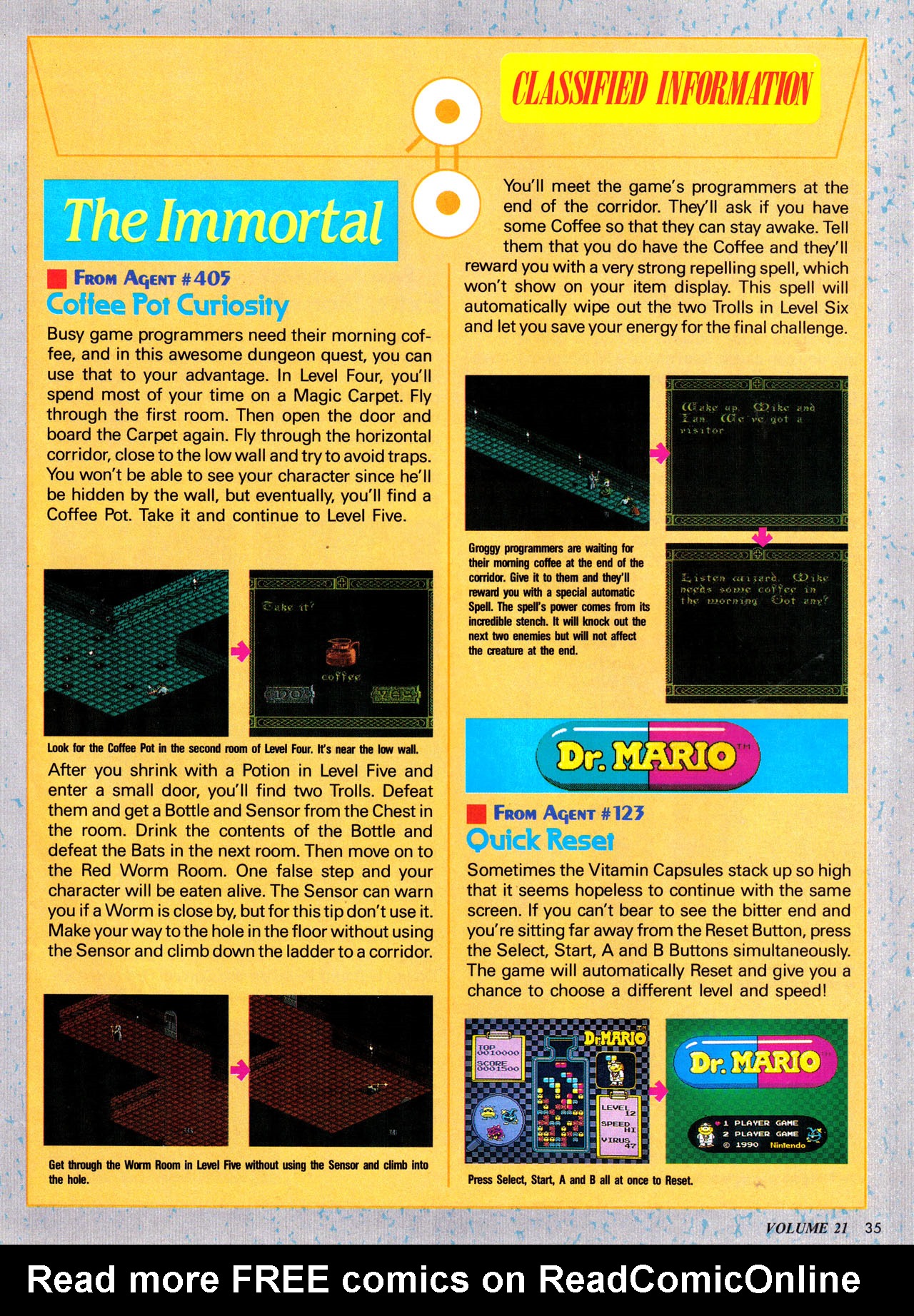 Read online Nintendo Power comic -  Issue #21 - 38