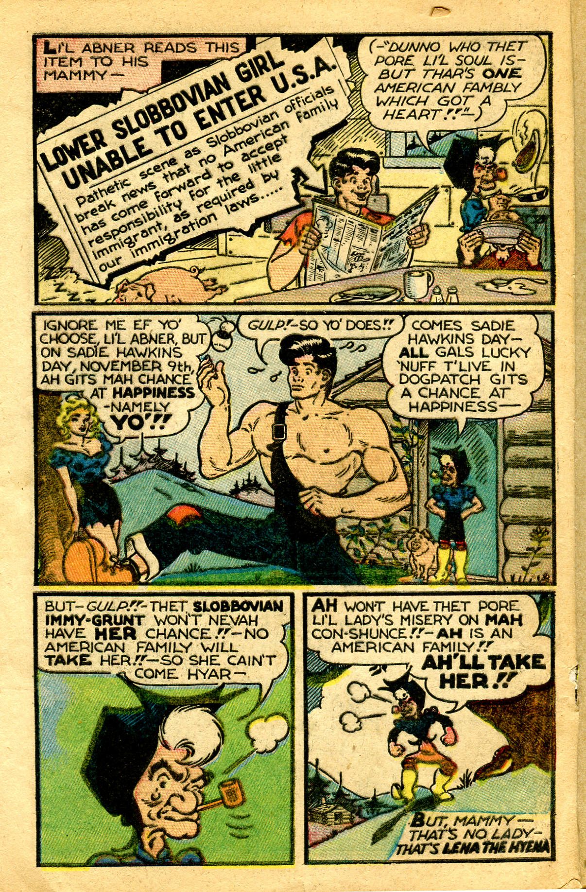 Read online Li'l Abner Comics comic -  Issue #61 - 5