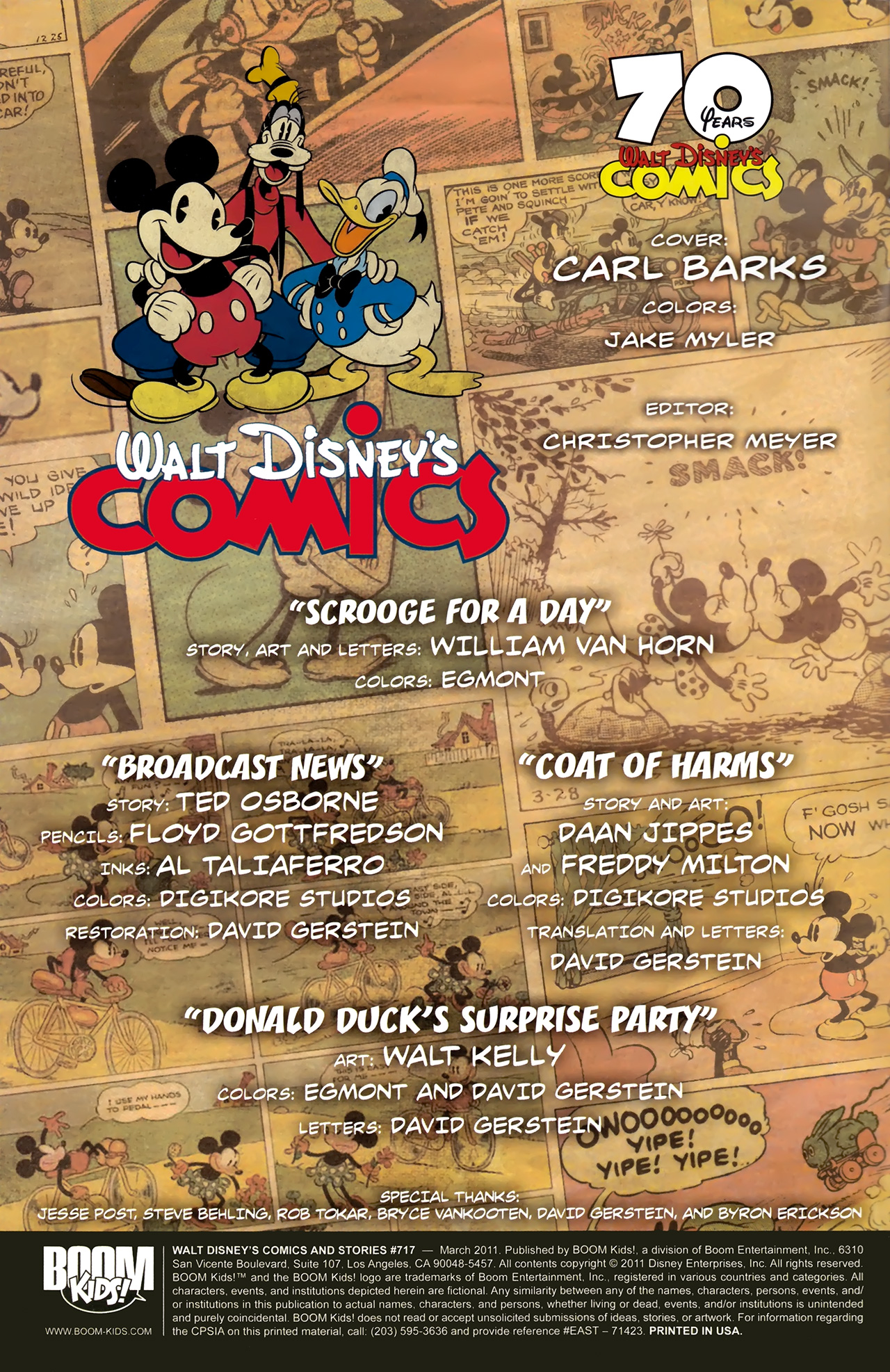 Read online Walt Disney's Comics and Stories comic -  Issue #717 - 2