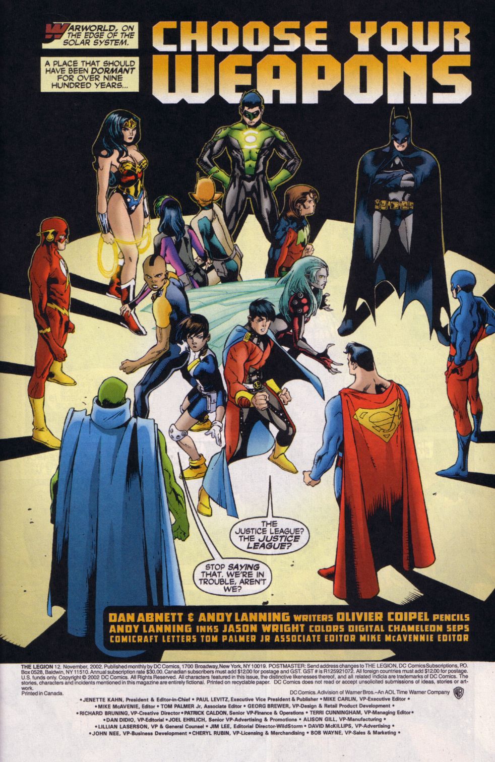 Read online The Legion comic -  Issue #12 - 2