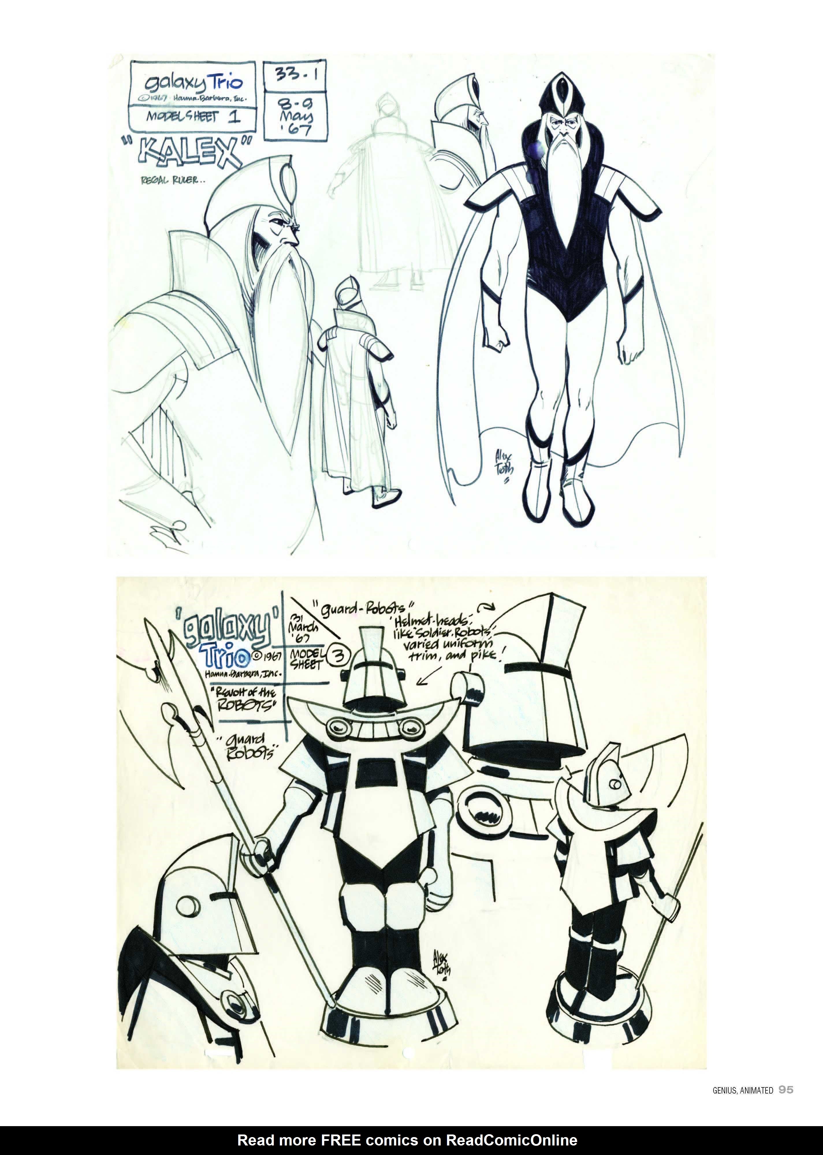 Read online Genius, Animated: The Cartoon Art of Alex Toth comic -  Issue # TPB (Part 1) - 96