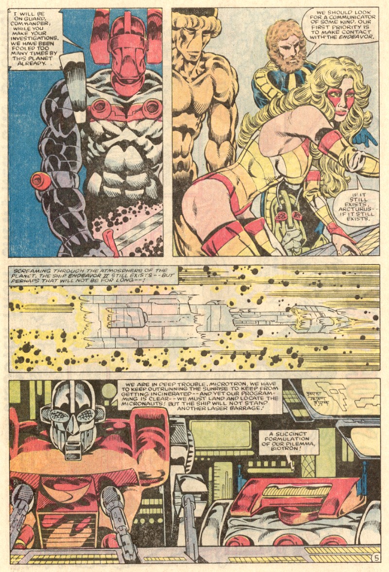 Read online Micronauts: The New Voyages comic -  Issue #4 - 6