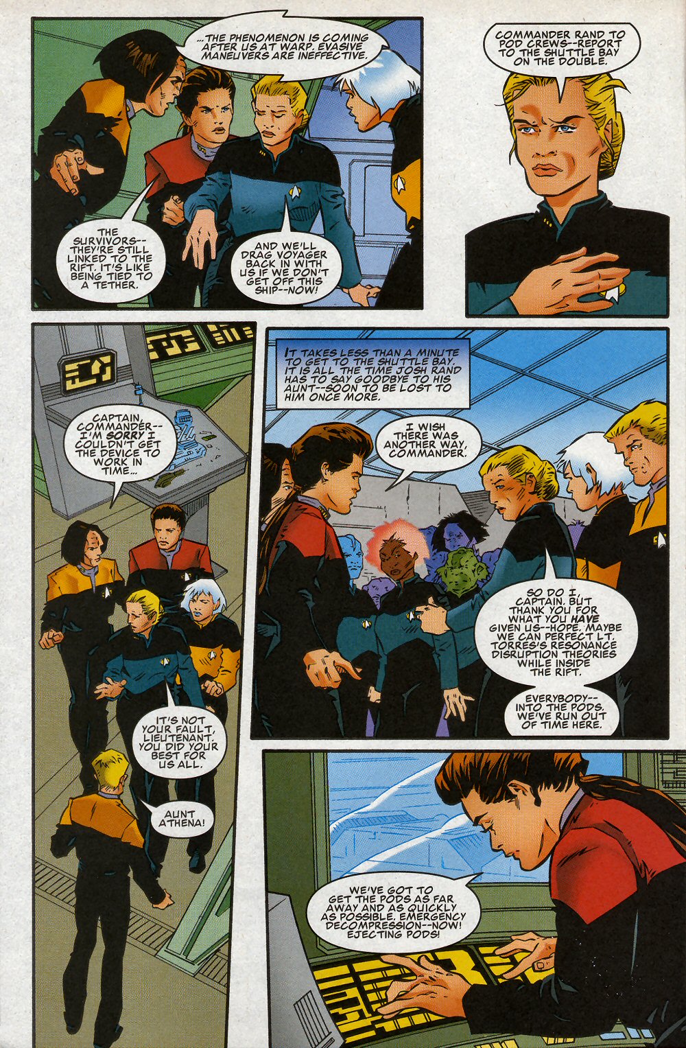 Read online Star Trek: Voyager comic -  Issue #10 - 21