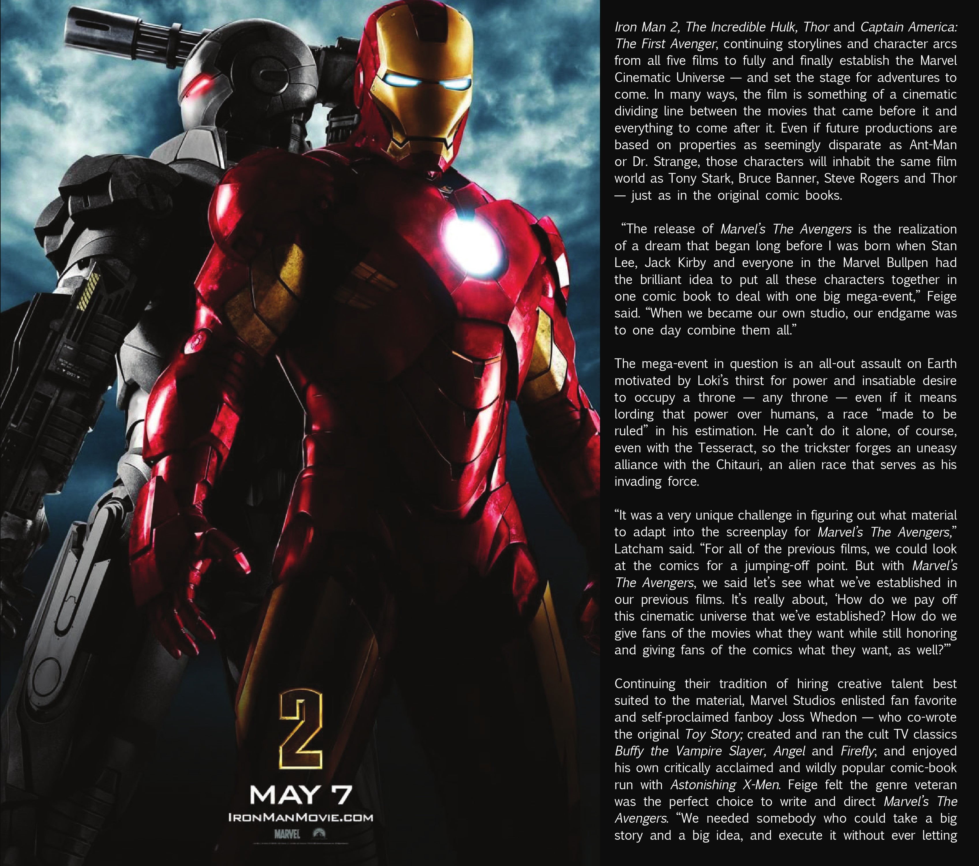 Read online The Art of Marvel’s The Avengers comic -  Issue # TPB (Part 1) - 12