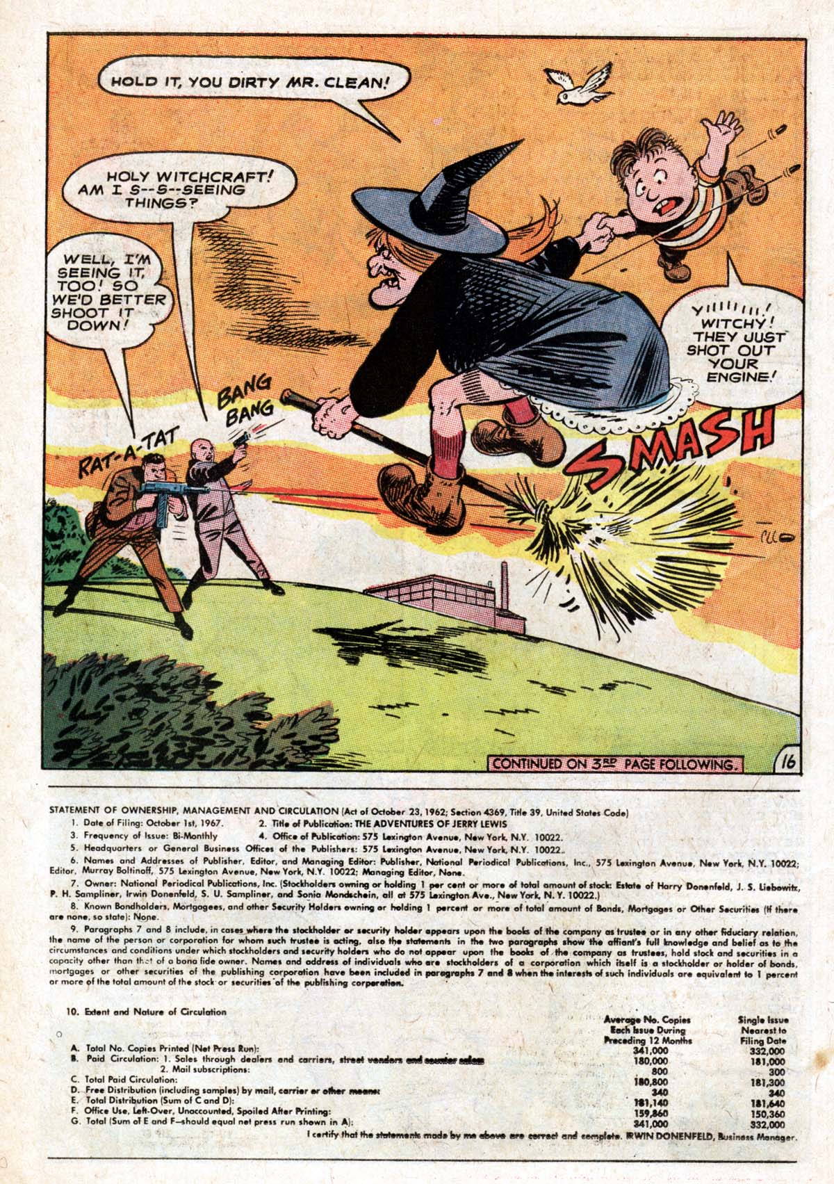 Read online The Adventures of Jerry Lewis comic -  Issue #105 - 22