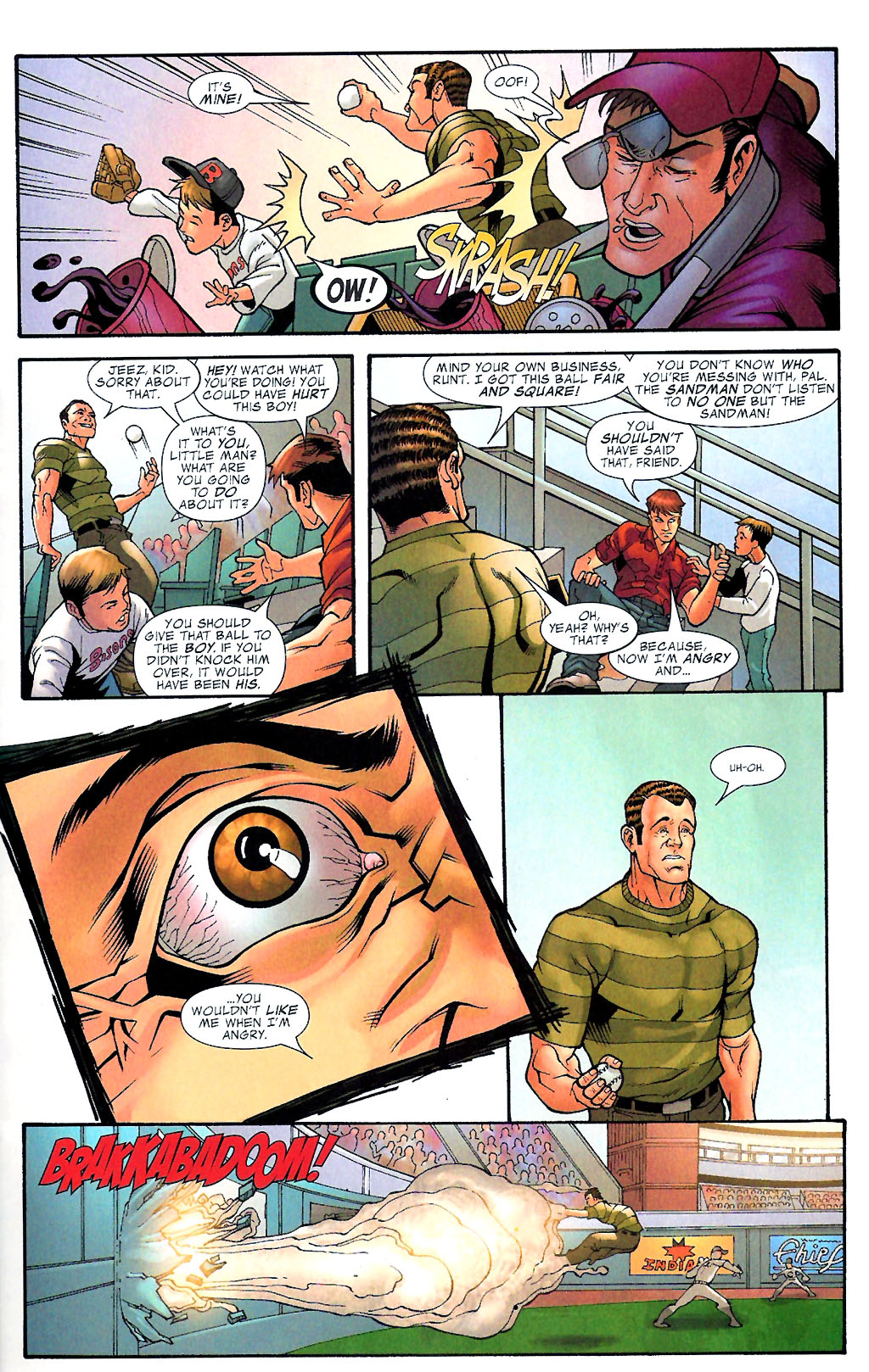Read online Triple-A Baseball Heroes comic -  Issue #1 - 6