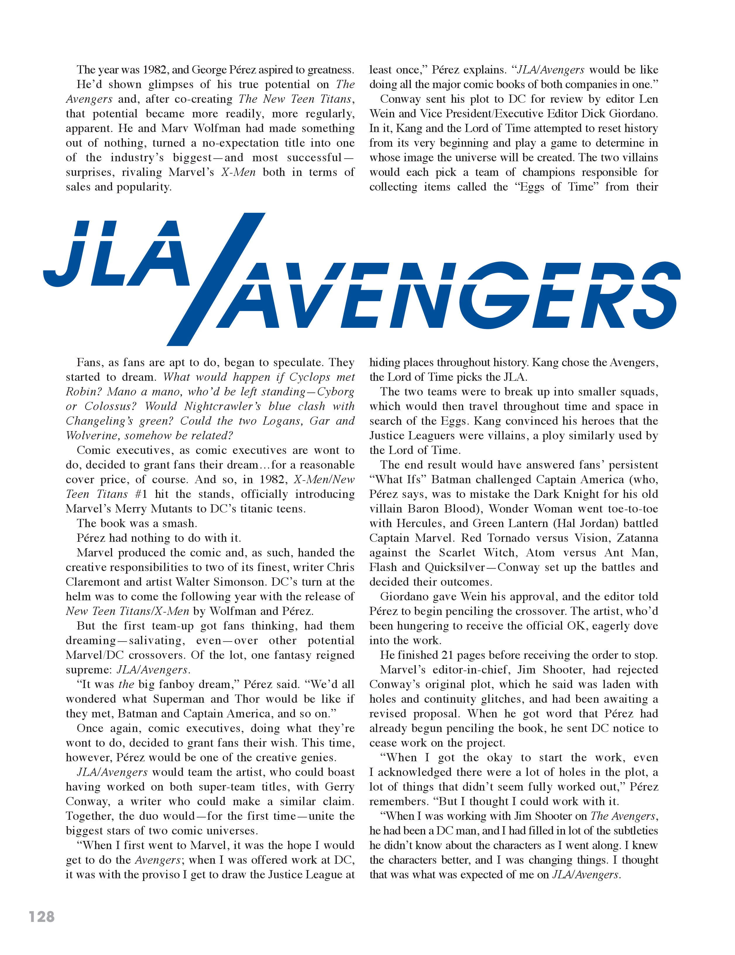 Read online George Perez Storyteller comic -  Issue # TPB 2 (Part 2) - 9