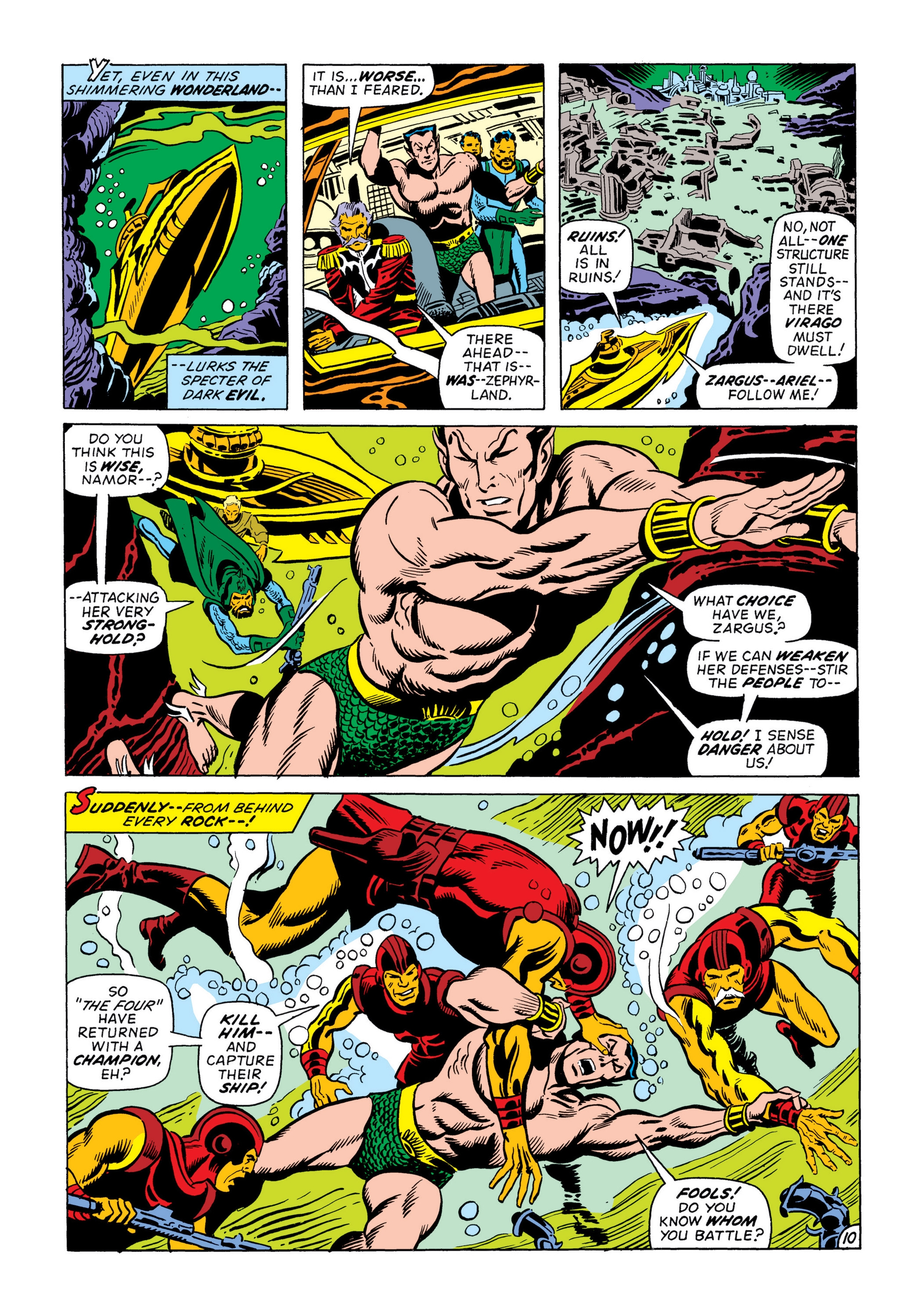 Read online Marvel Masterworks: The Sub-Mariner comic -  Issue # TPB 8 (Part 1) - 82